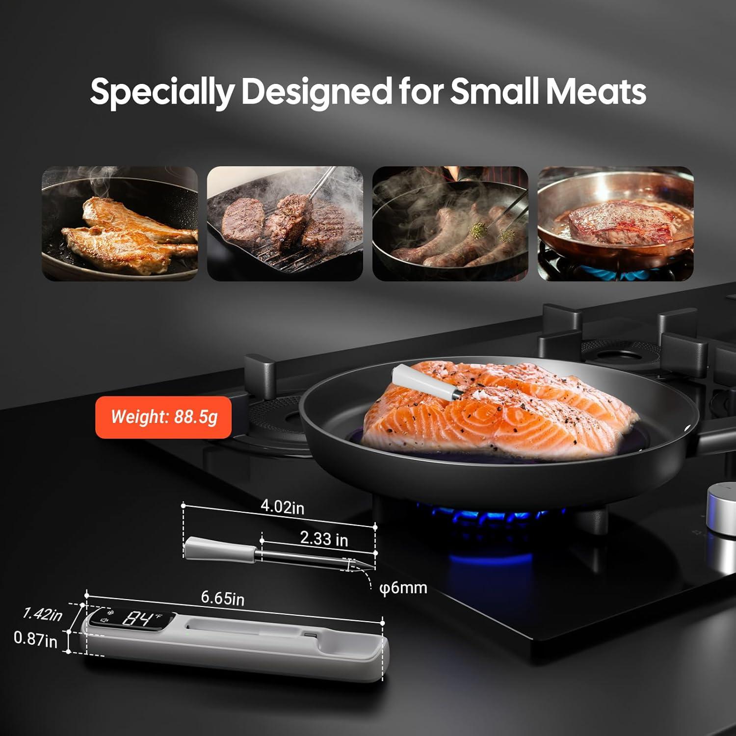 Termómetro de Carne Inkbird Mini Bluetooth 1000ft IP67