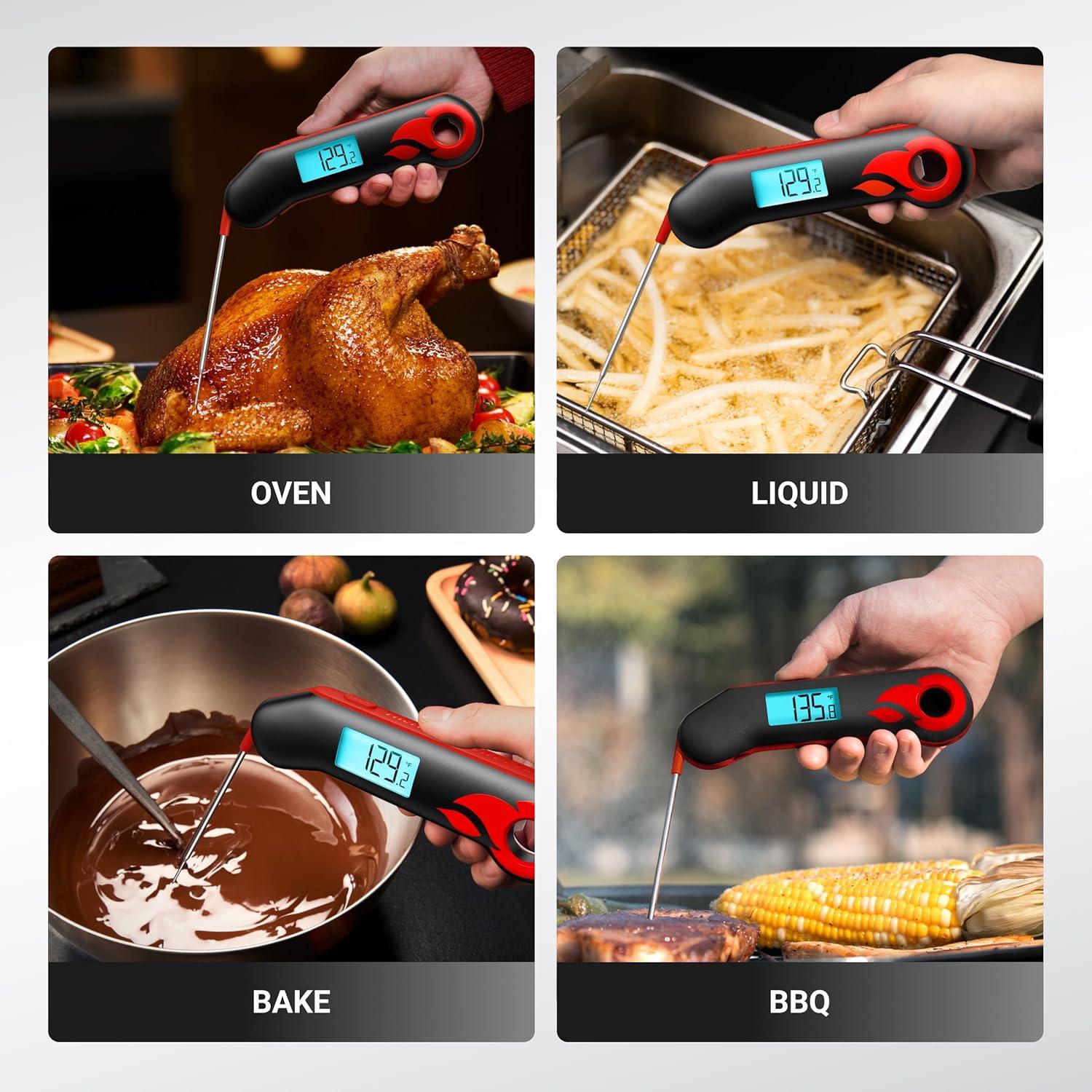 Termómetro de Carne Digital ThermoMaven, Precisión NIST, IP67