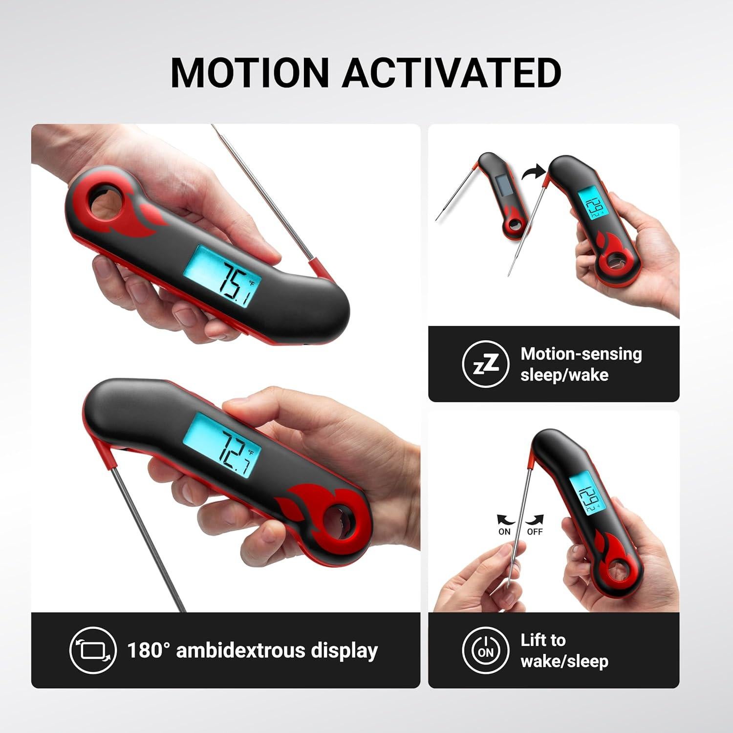Termómetro de Carne Digital ThermoMaven, Precisión NIST, IP67