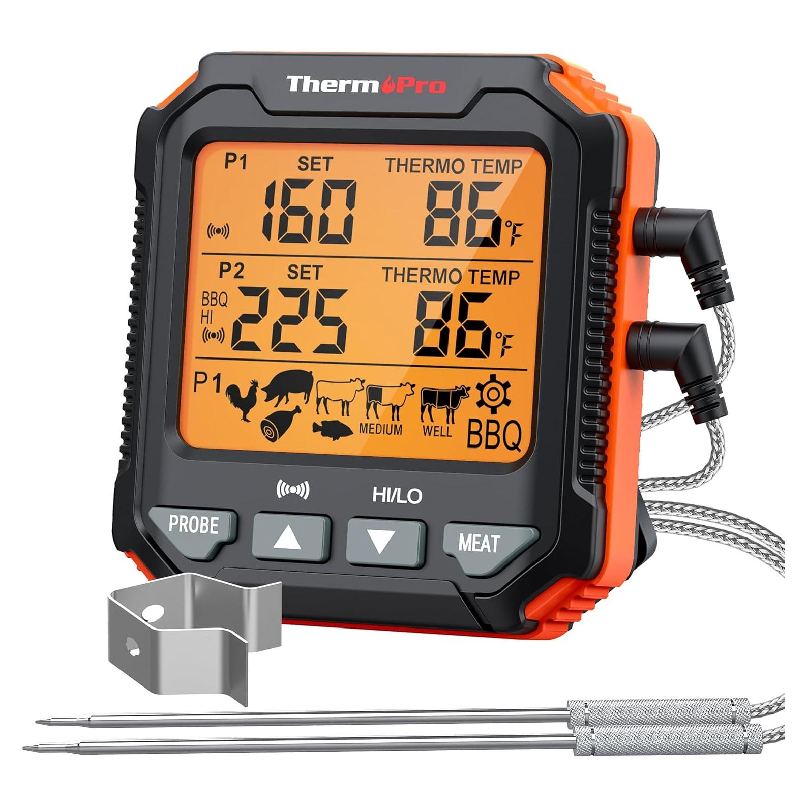 Termómetro Digital de Carne ThermoPro TP-17 Doble Sonda