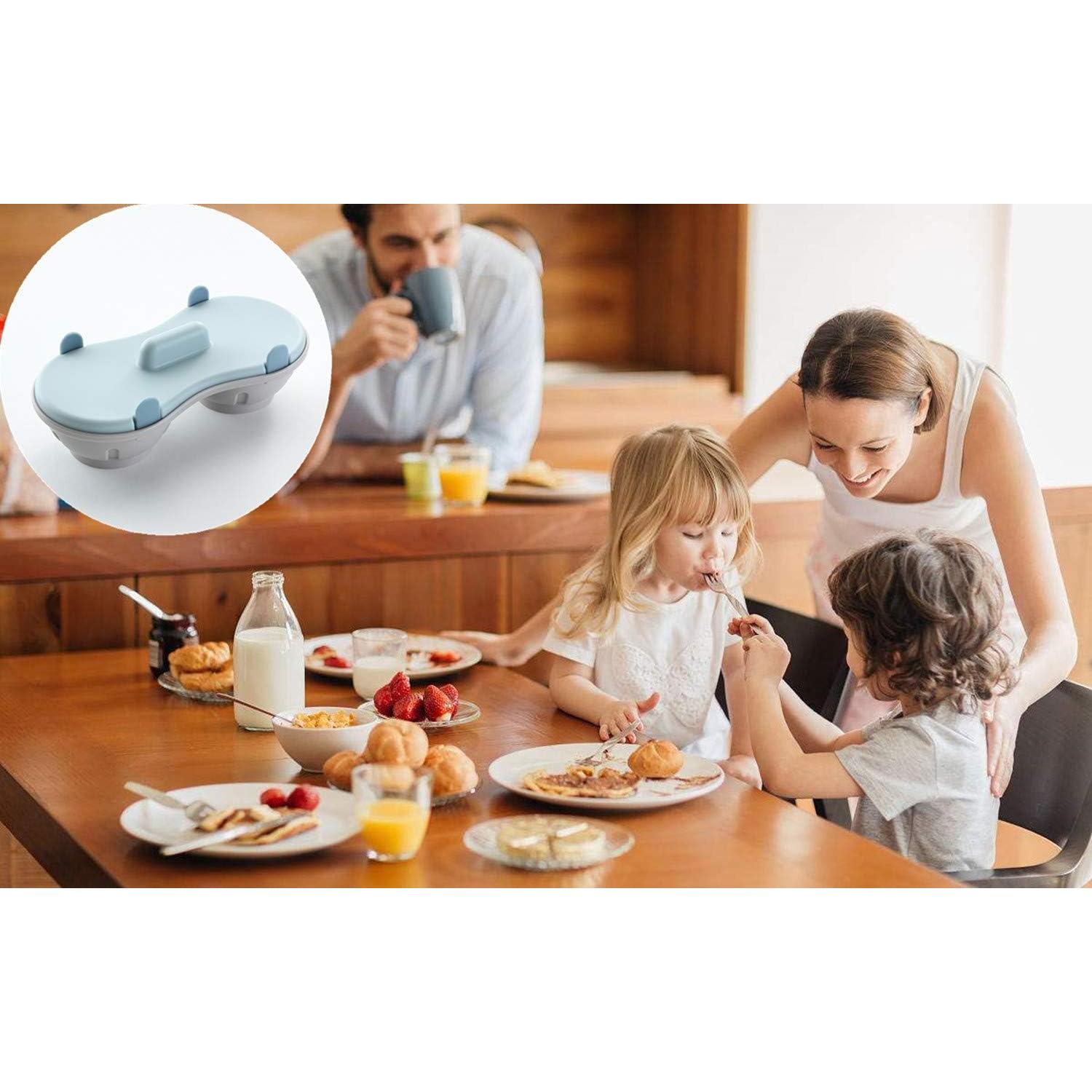 Cocinador de Huevos KICOFIT para Microondas con Taza Medidora