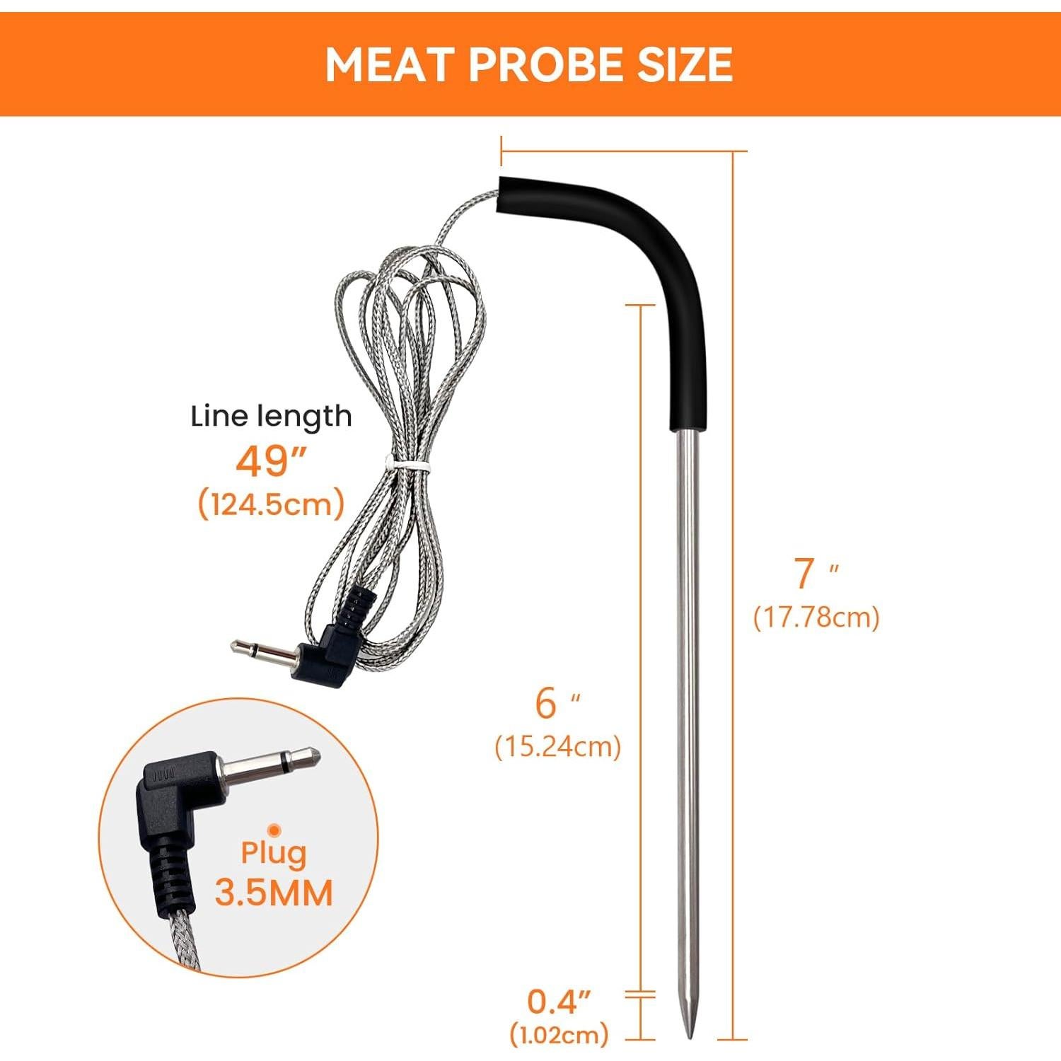 Sondas de Temperatura de Repuesto Pit Boss 2 Paquetes