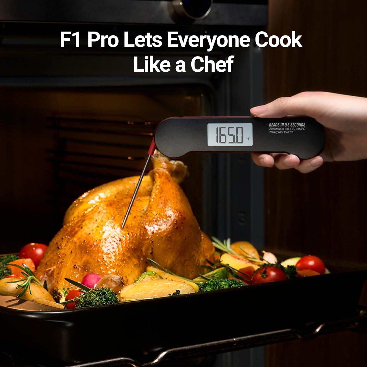 Termómetro de Carne Digital ThermoMaven F1 Pro 0.6s IP67