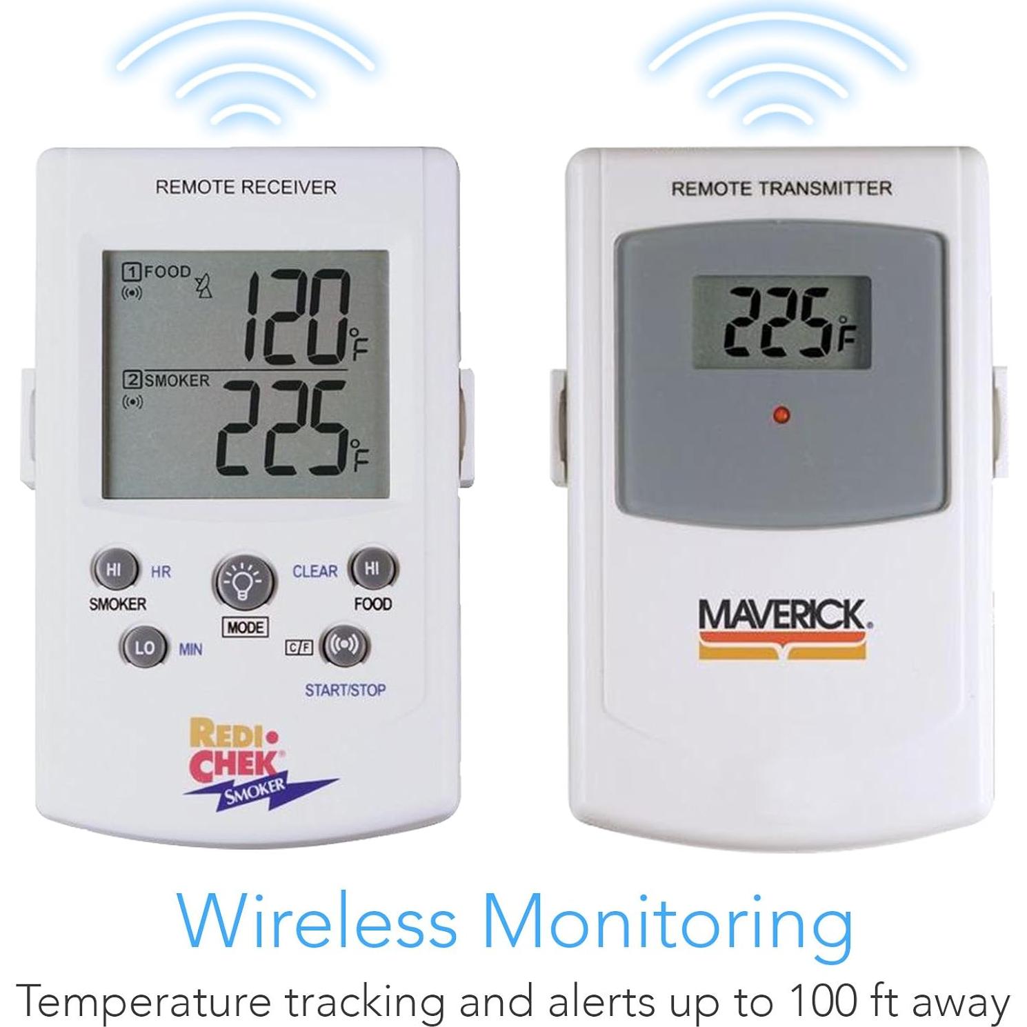 Termómetro Inalámbrico Maverick M ET-73 para Ahumador