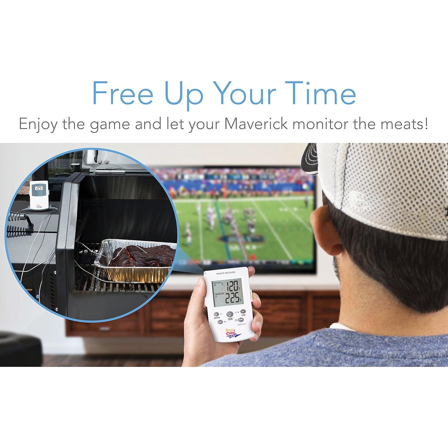 Termómetro Inalámbrico Maverick M ET-73 para Ahumador