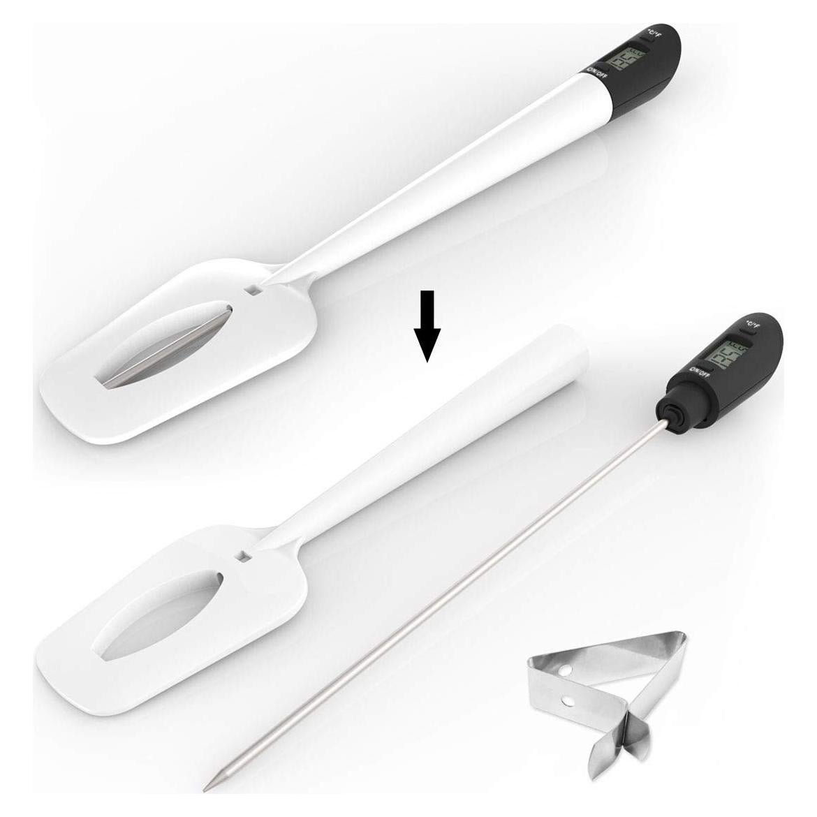 Termómetro Digital Efeng Espátula 32cm para Carne y Caramelos