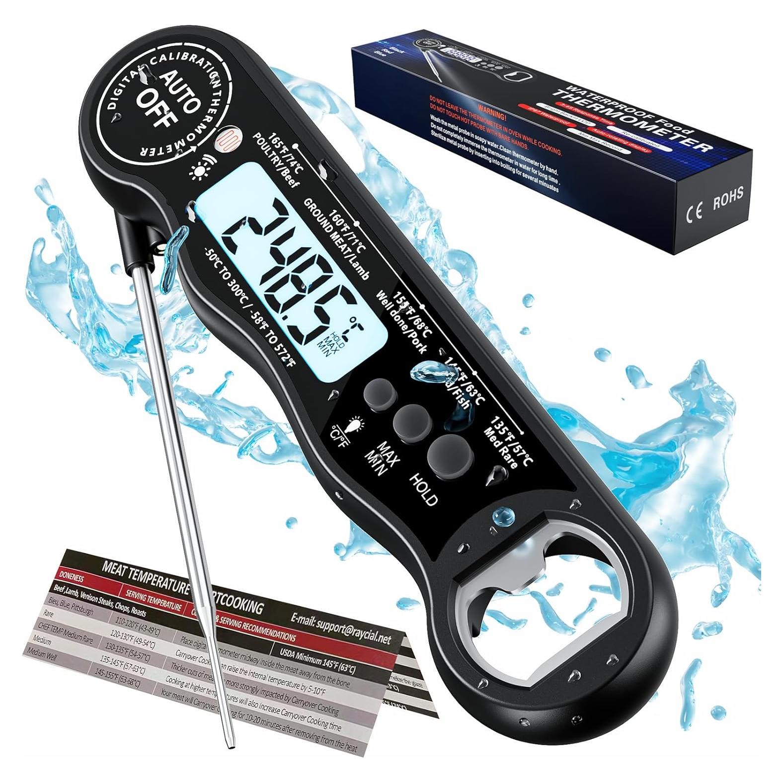 Termómetro Digital de Cocina Kejector FNT001 Sonda Plegable