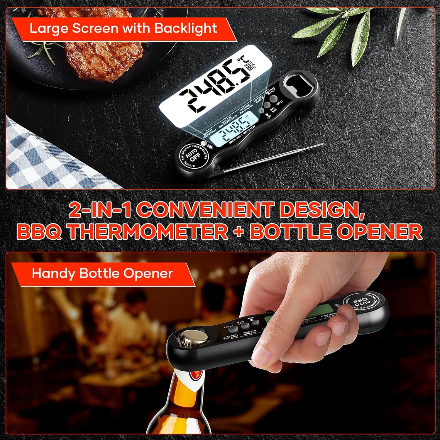 Termómetro Digital de Cocina Kejector FNT001 Sonda Plegable