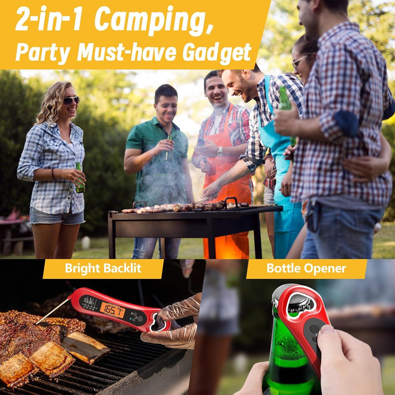 Termómetro Digital de Carne Biison D2 con Abrebotellas