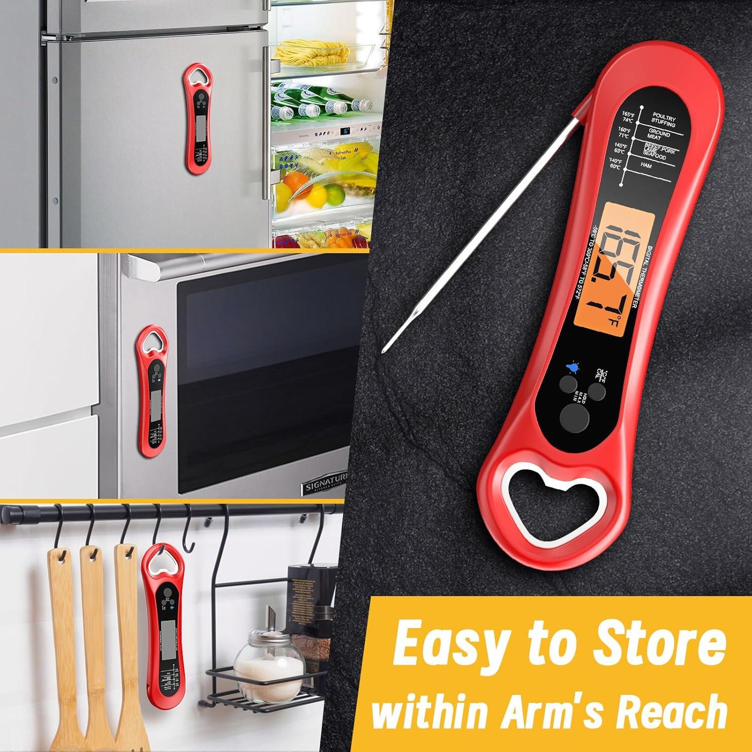 Termómetro Digital de Carne Biison D2 con Abrebotellas