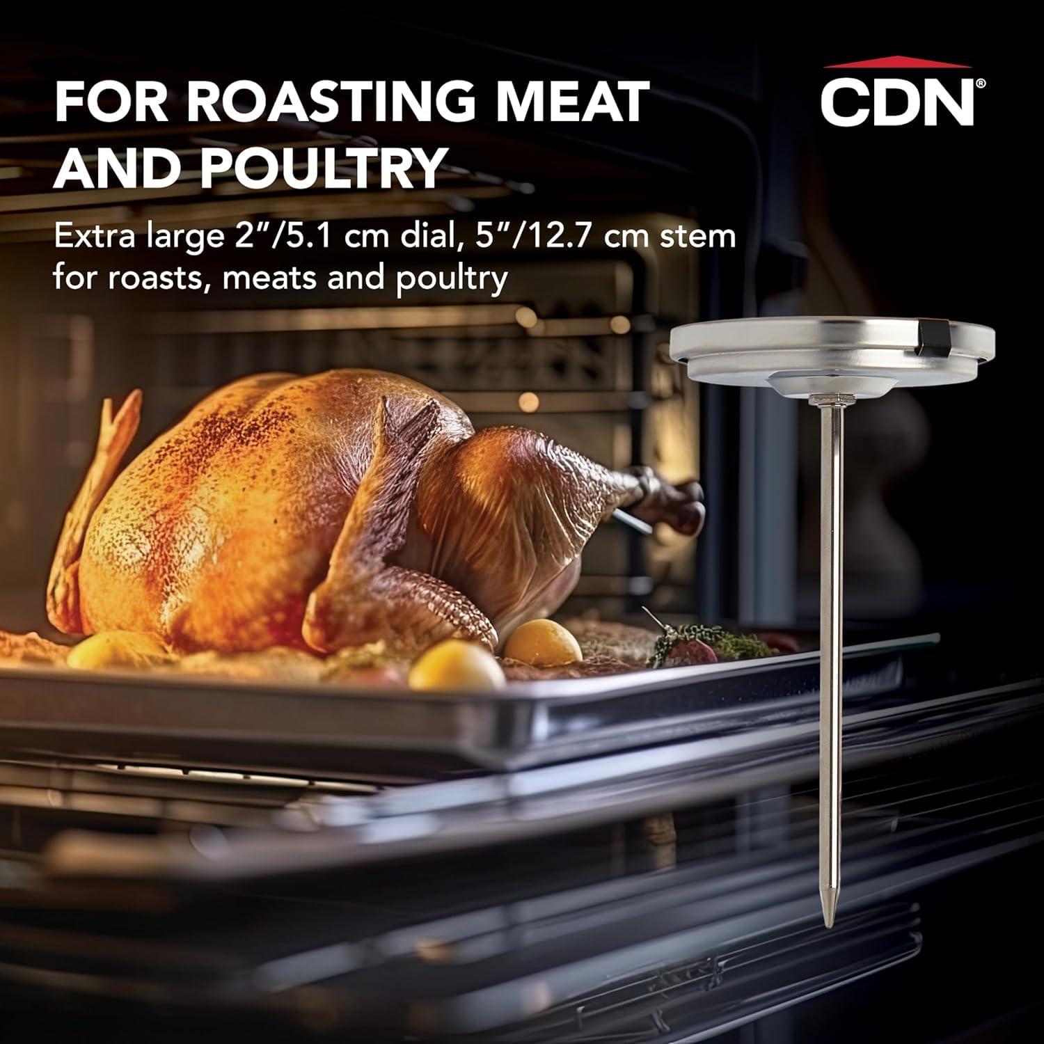 Termómetro de Carne CDN IRM200-GLOW 5 cm Recalibrable