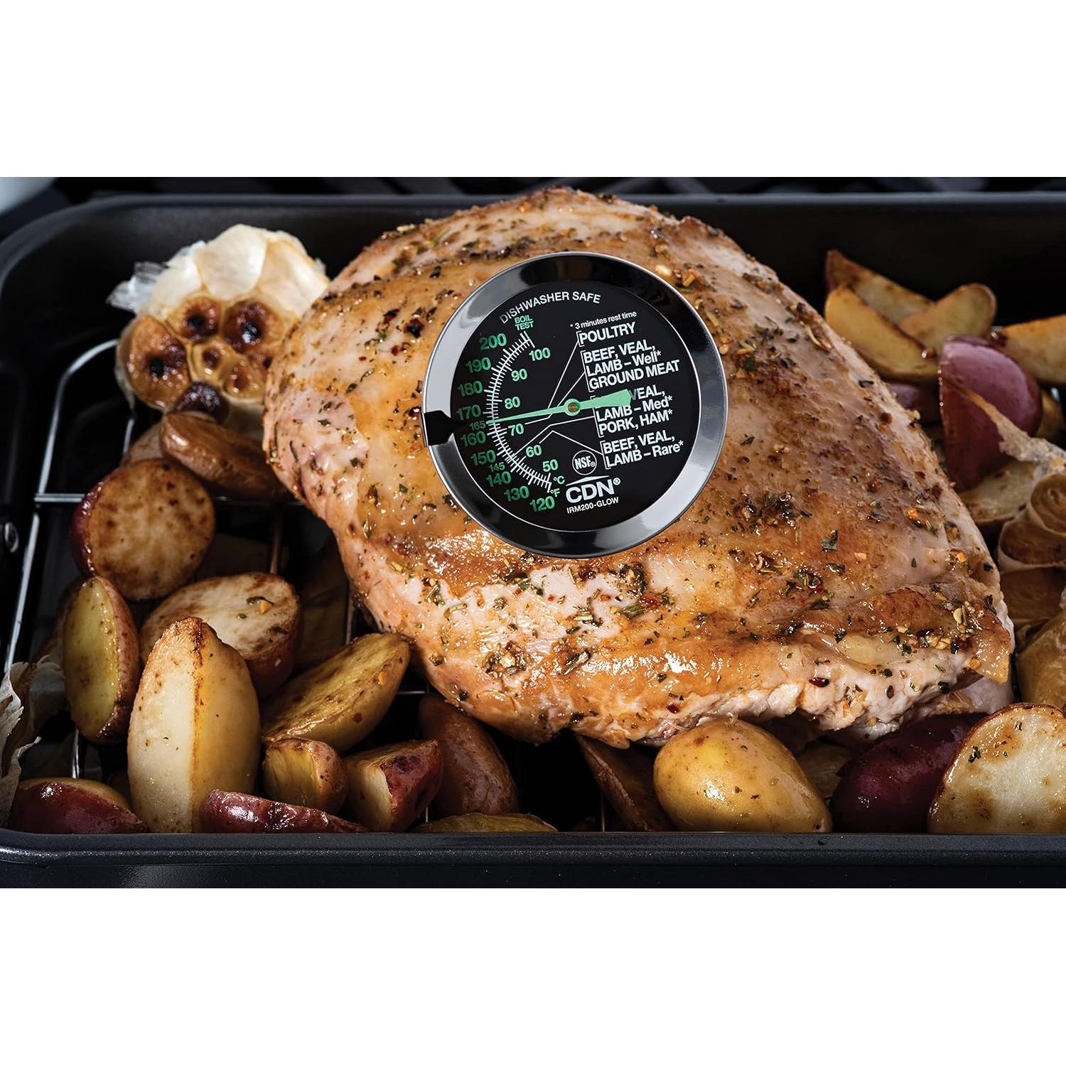 Termómetro de Carne CDN IRM200-GLOW 5 cm Recalibrable