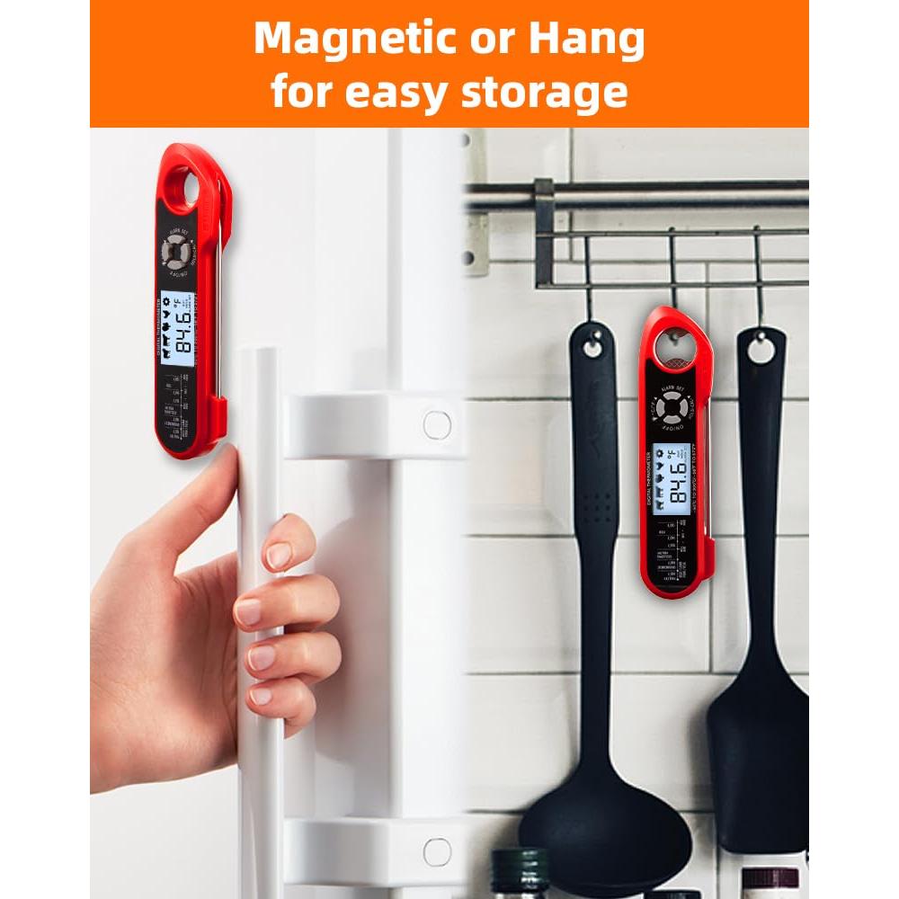 Termómetro Digital de Carne Brigii - Impermeable y Rápido