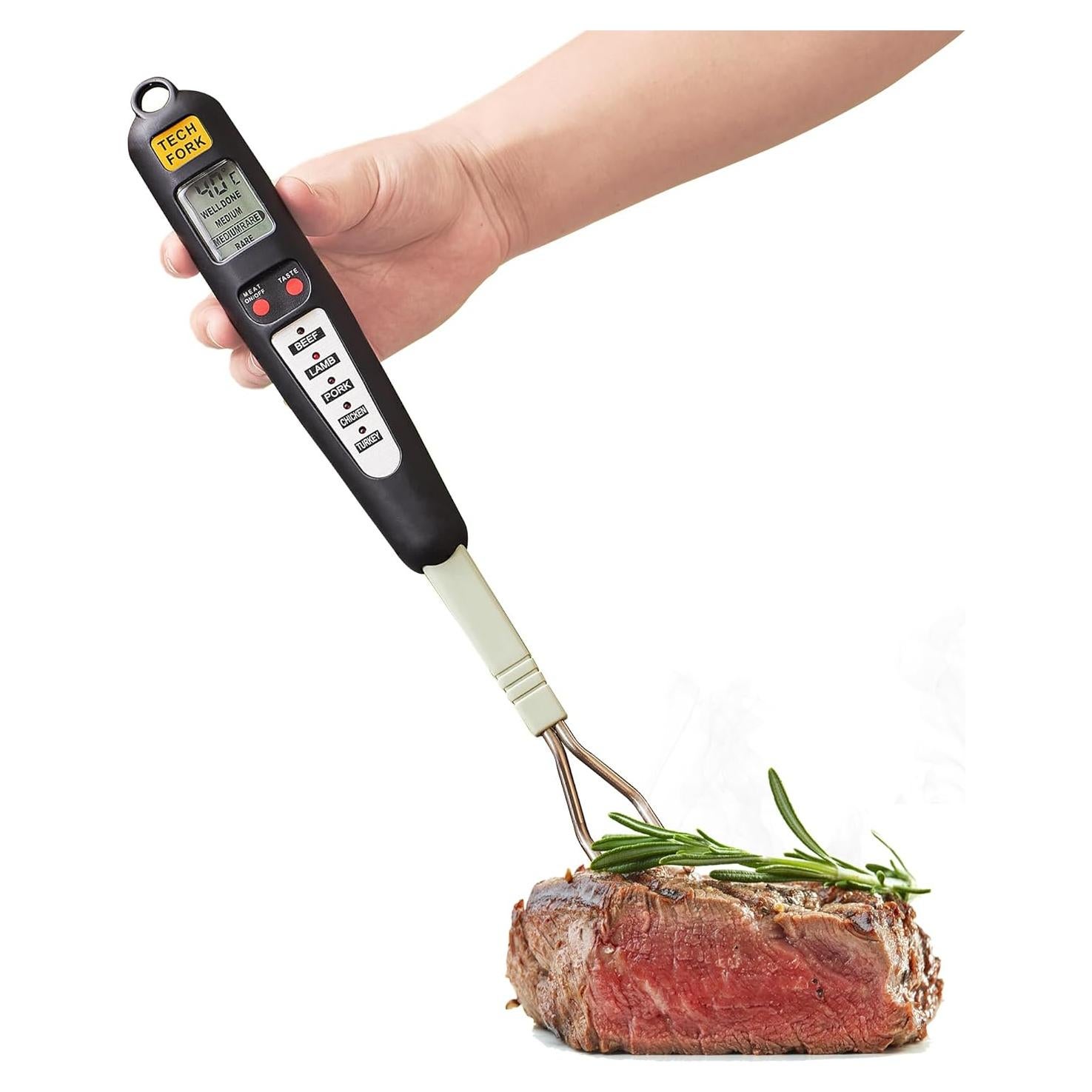 Termómetro Digital de Carne LFCFORLDX con Pantalla LED