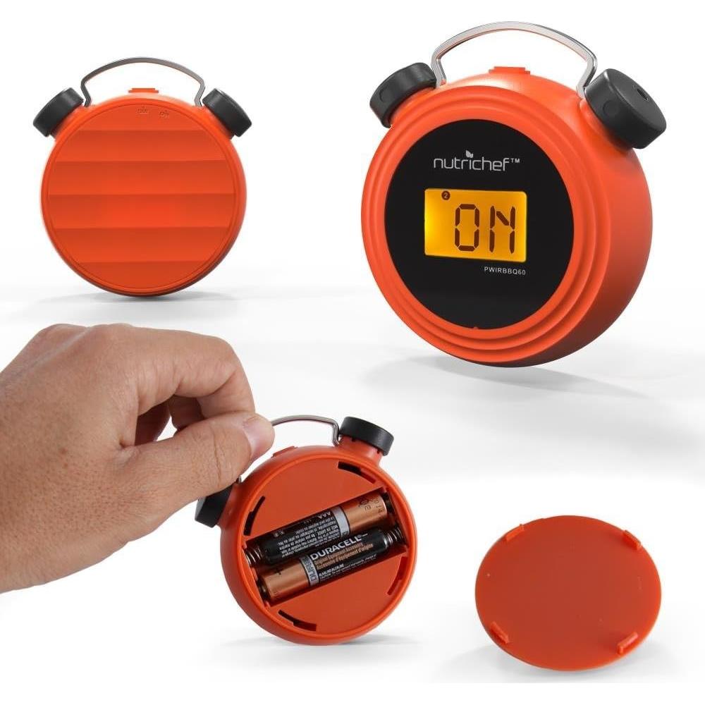 Termómetro de Barbacoa Bluetooth NutriChef PWIRBBQ60 - Duales Probes