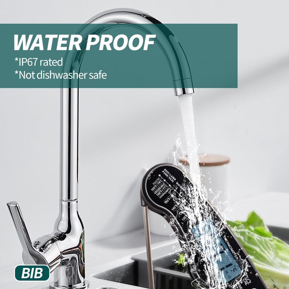 Termómetro Digital JuYiXing para Carne a Prueba de Agua