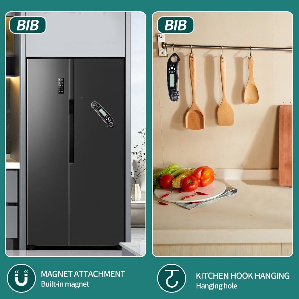 Termómetro Digital JuYiXing para Carne a Prueba de Agua