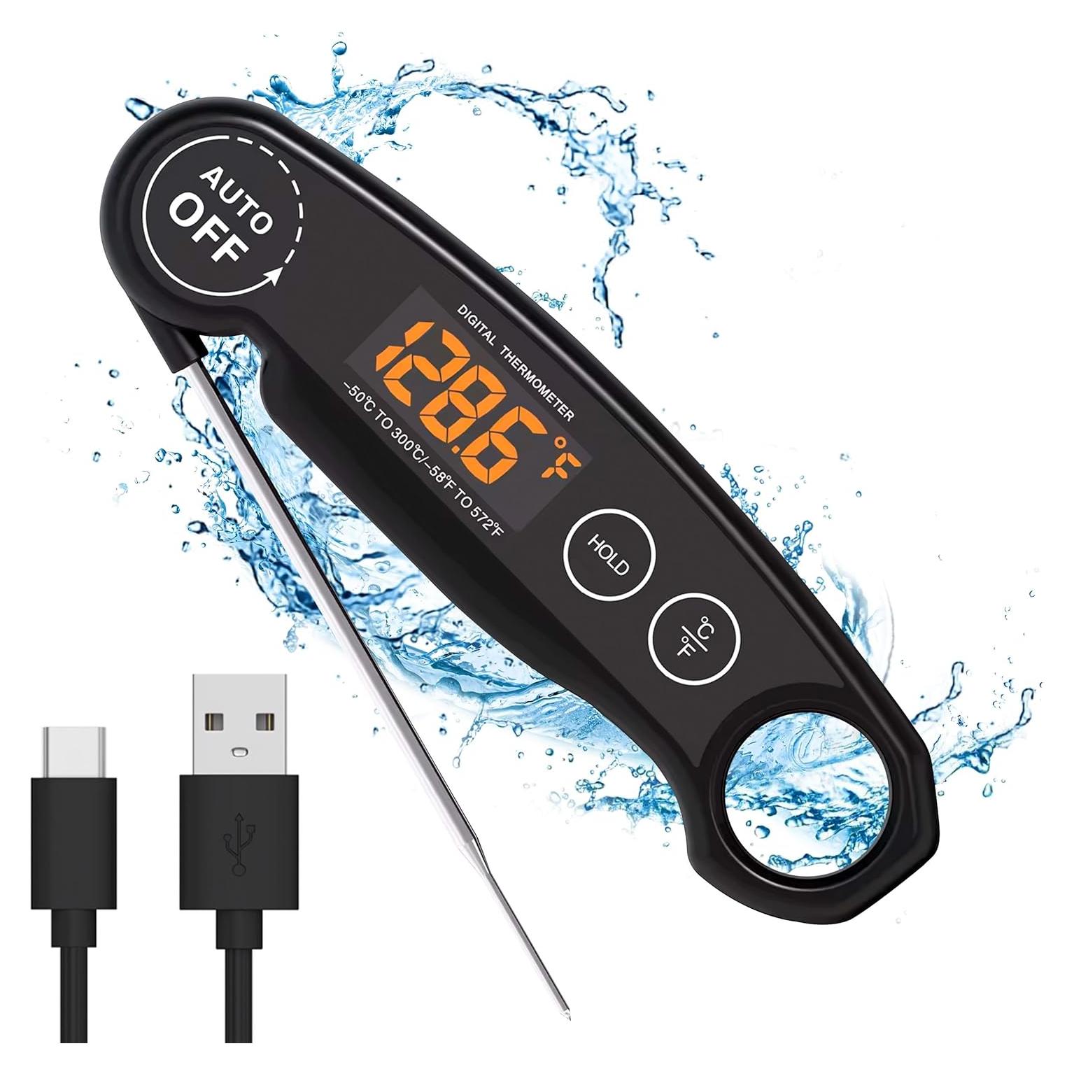 Termómetro Digital Instantáneo Famoos Recargable IP65 300°C