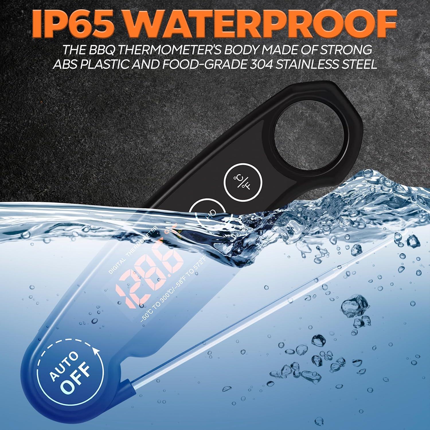 Termómetro Digital Instantáneo Famoos Recargable IP65 300°C