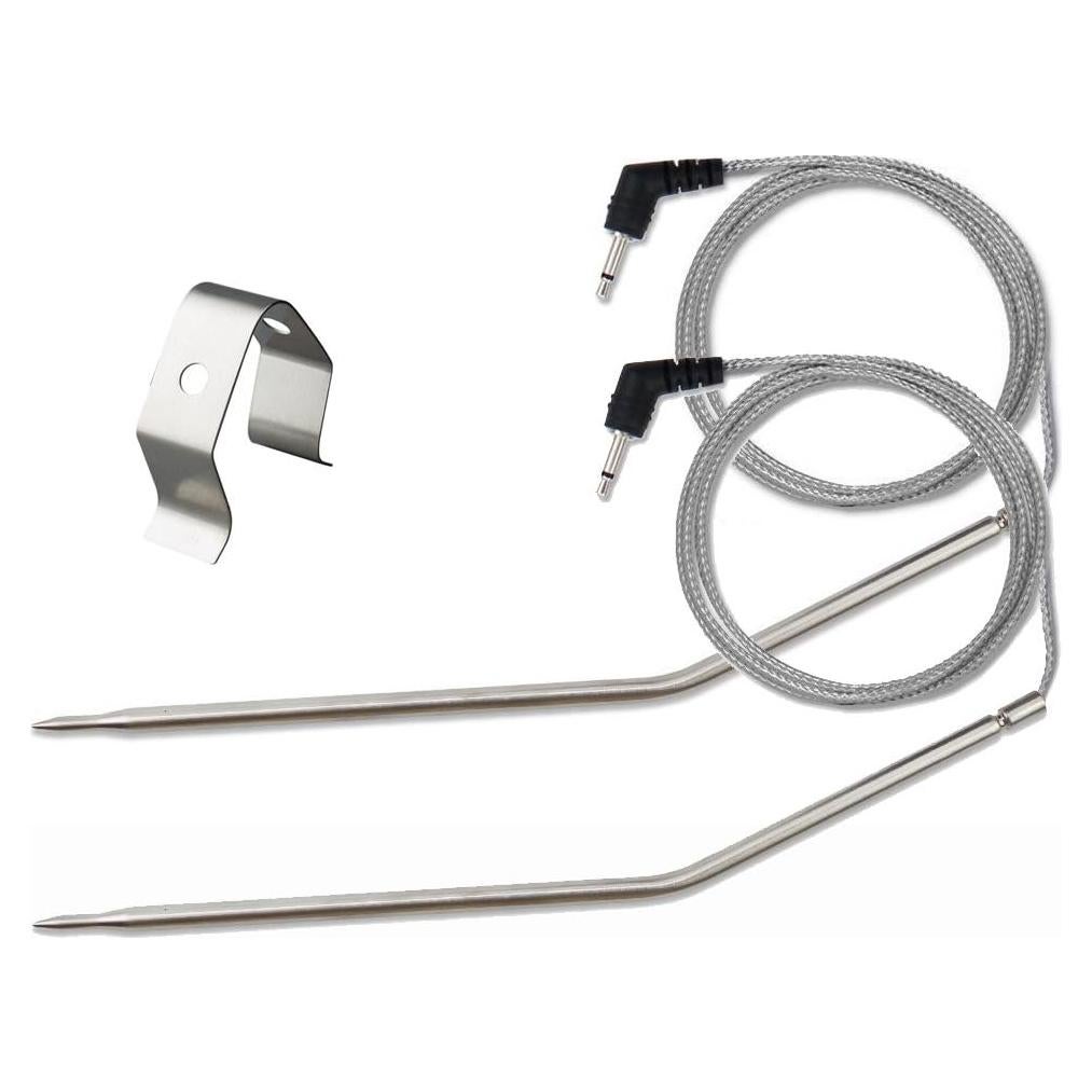 Sondas de Temperatura BBQ eBasics 2 Unidades Acero Inoxidable