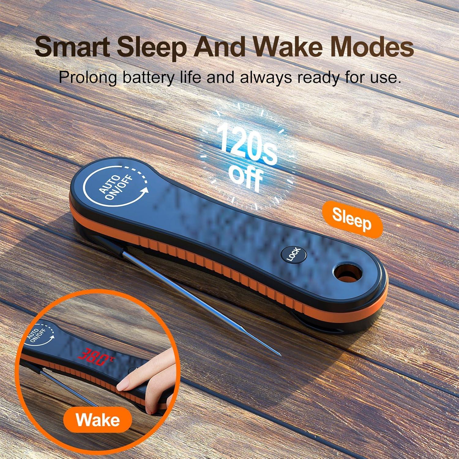 Termómetro Digital de Carne Finemold FM168 Precisión ±0.5°F