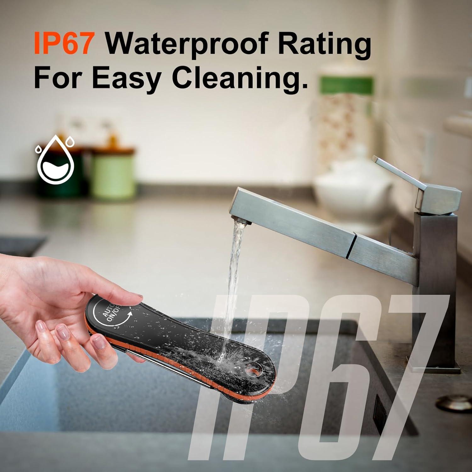 Termómetro Digital de Carne Finemold FM168 Precisión ±0.5°F