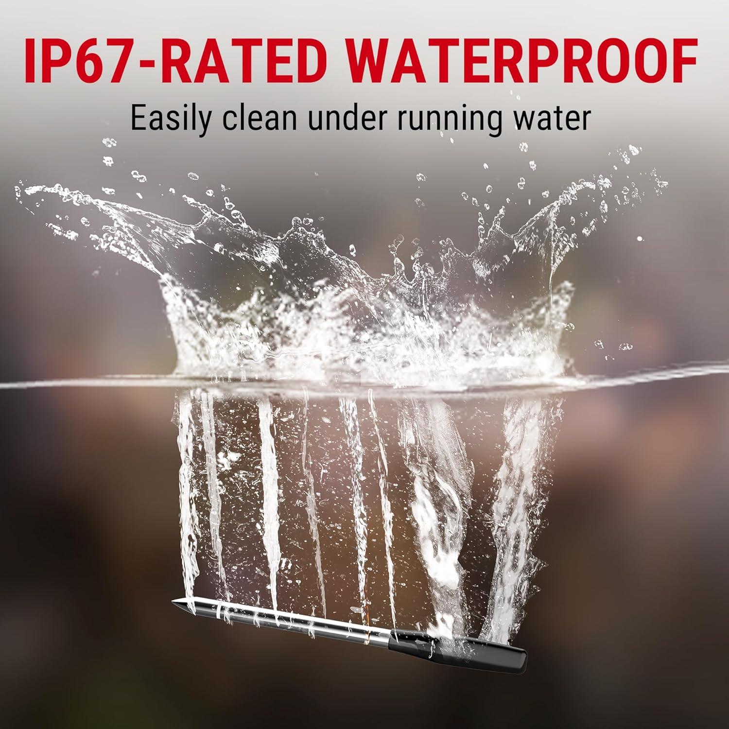 Termómetro de Carne Inalámbrico ThermoPro TP970 600m Bluetooth