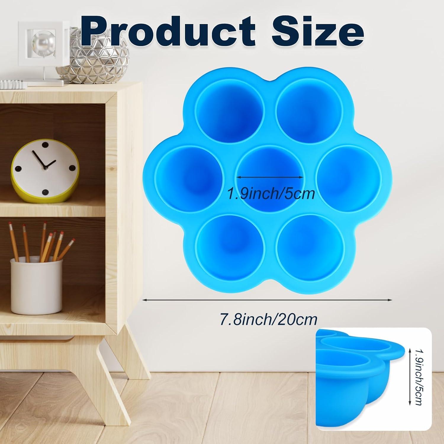 Molde de Silicona para Huevos Qicfrk 20 cm Reutilizable