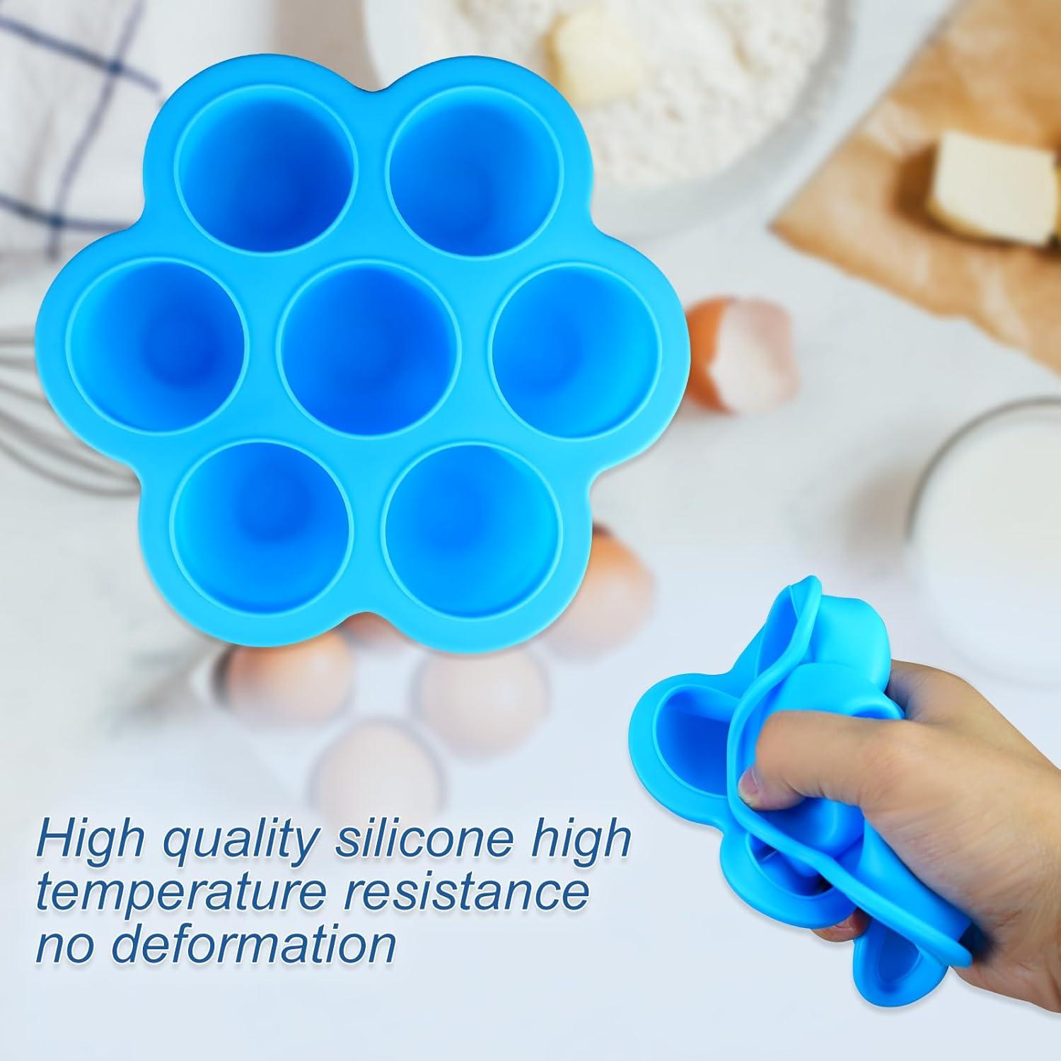 Molde de Silicona para Huevos Qicfrk 20 cm Reutilizable