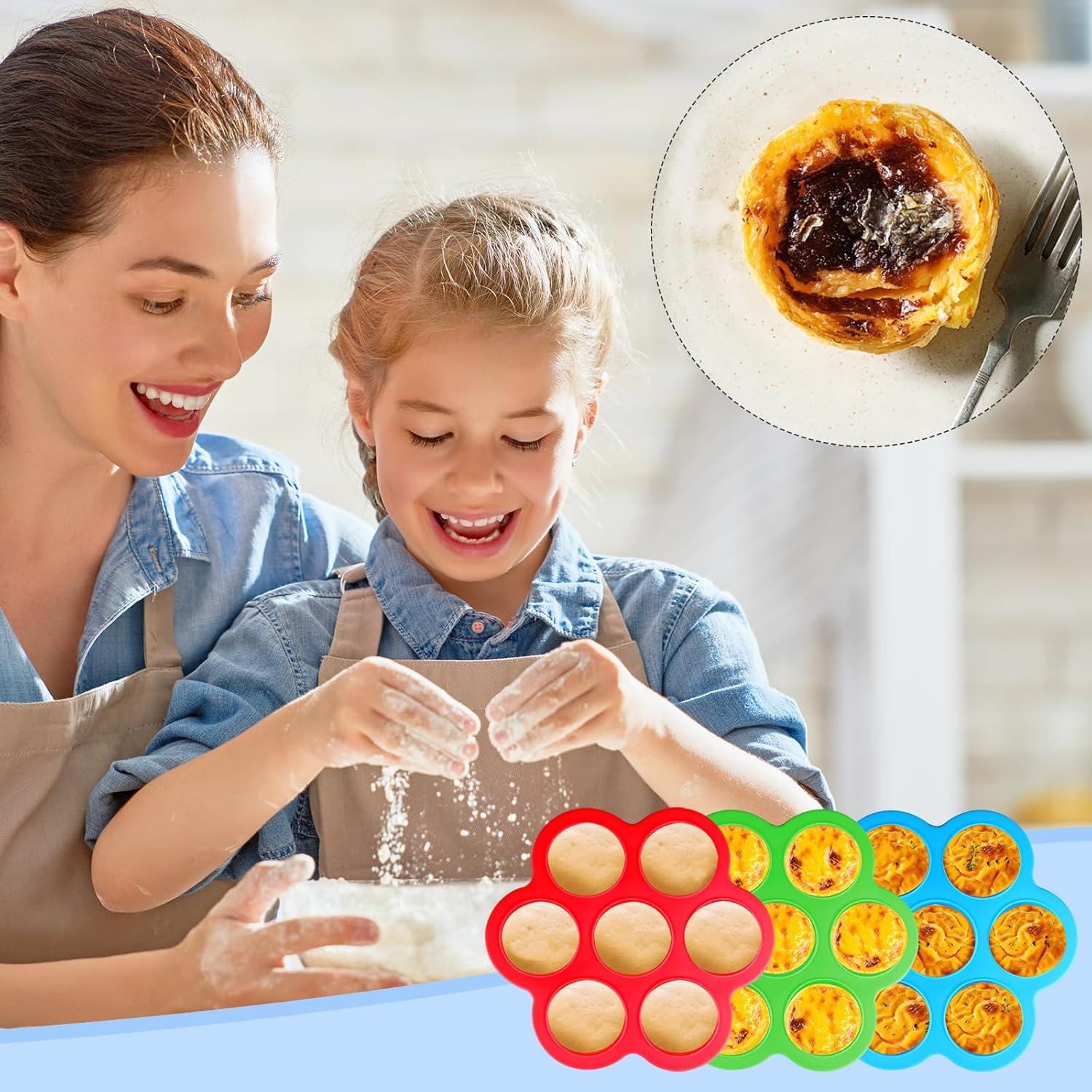 Molde de Silicona para Huevos Qicfrk 20 cm Reutilizable