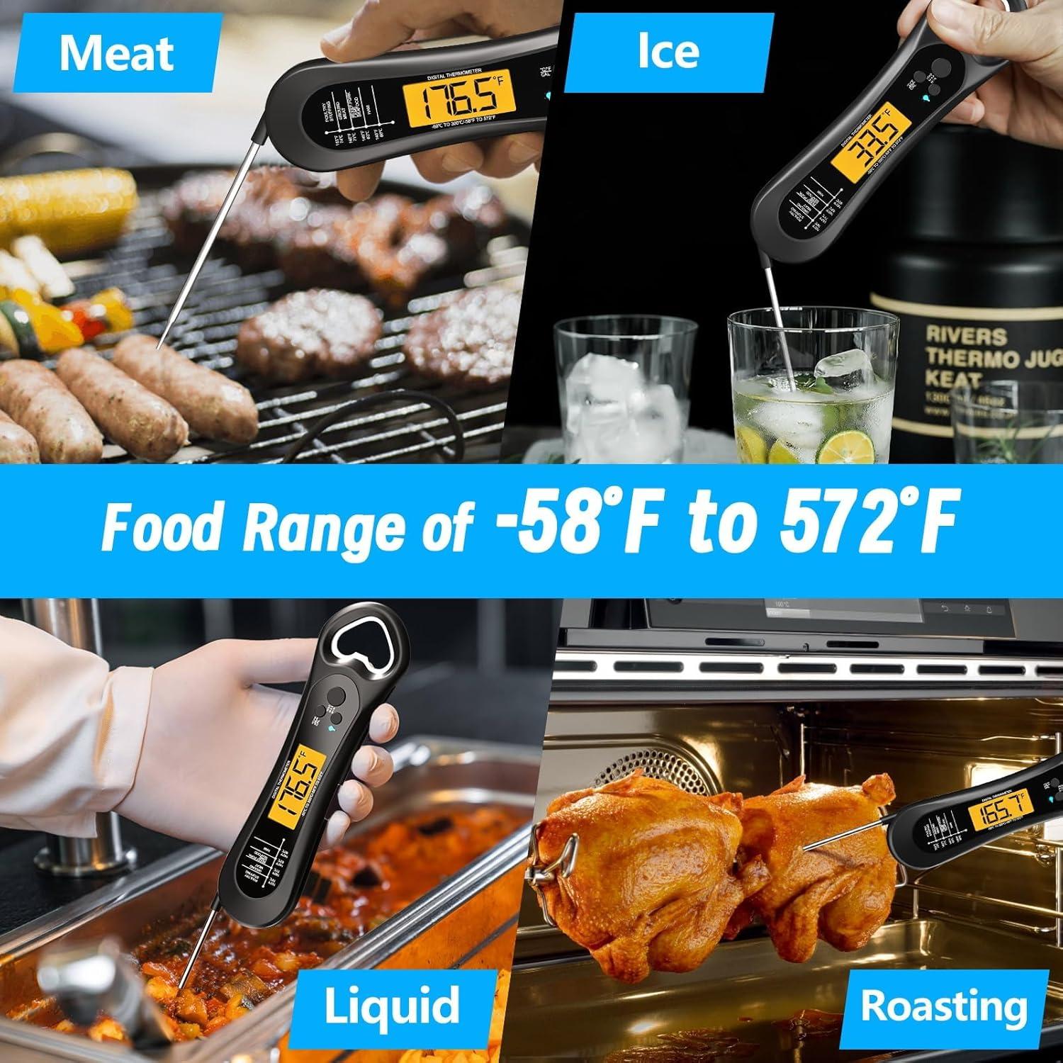 Termómetro Digital de Carne Biison D2 Inalámbrico Preciso