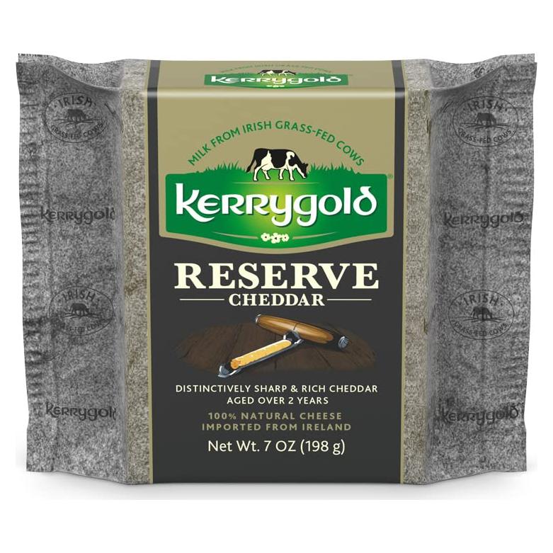 Queso Cheddar Kerrygold Reserva Aged 2 Años 198g Natural