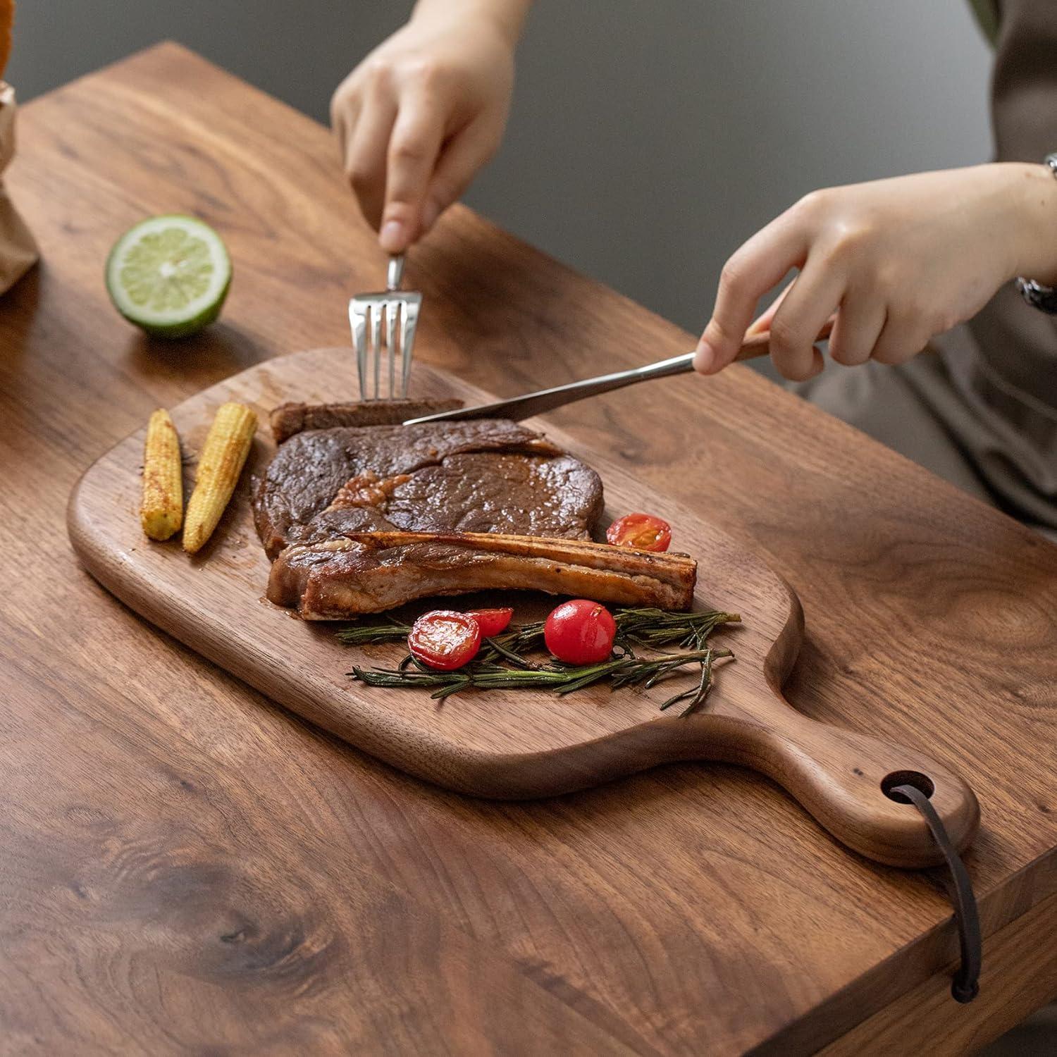 Tabla de Cortar Pequeña Muso Wood de Nogal 38.6x18.5 cm