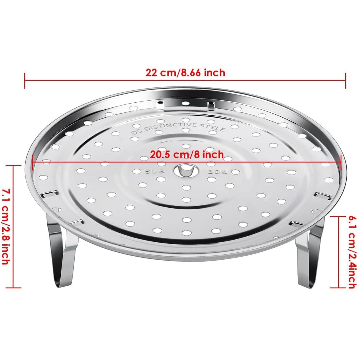 Soporte de Vapor Acero Inoxidable 304 Ace Select 22 cm