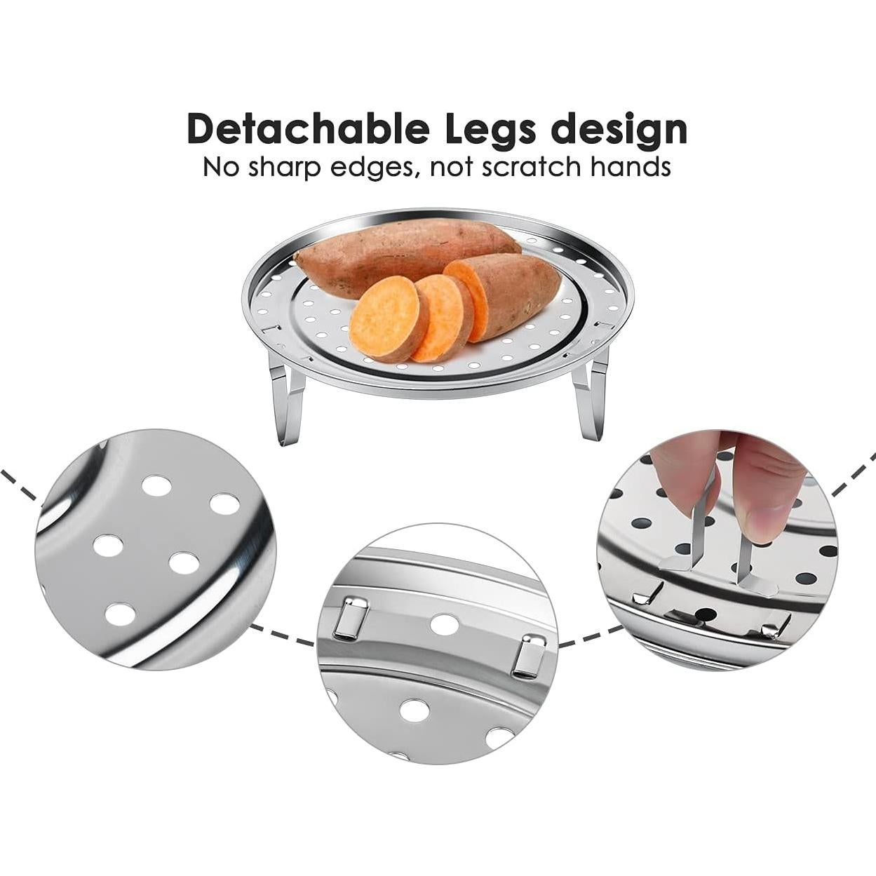 Soporte de Vapor Acero Inoxidable 304 Ace Select 22 cm