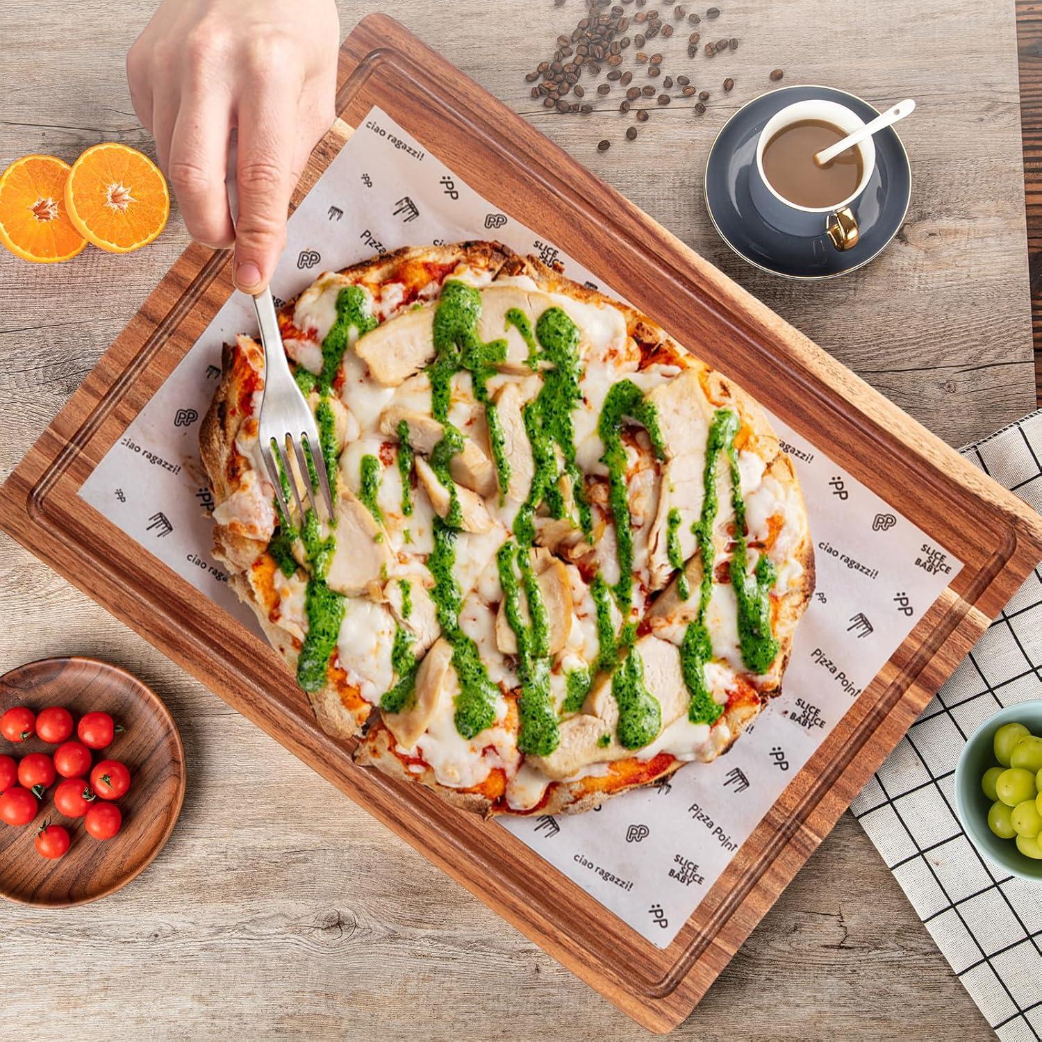 Tabla de Cortar Grande GAOMON Madera Acacia 50.8x38cm