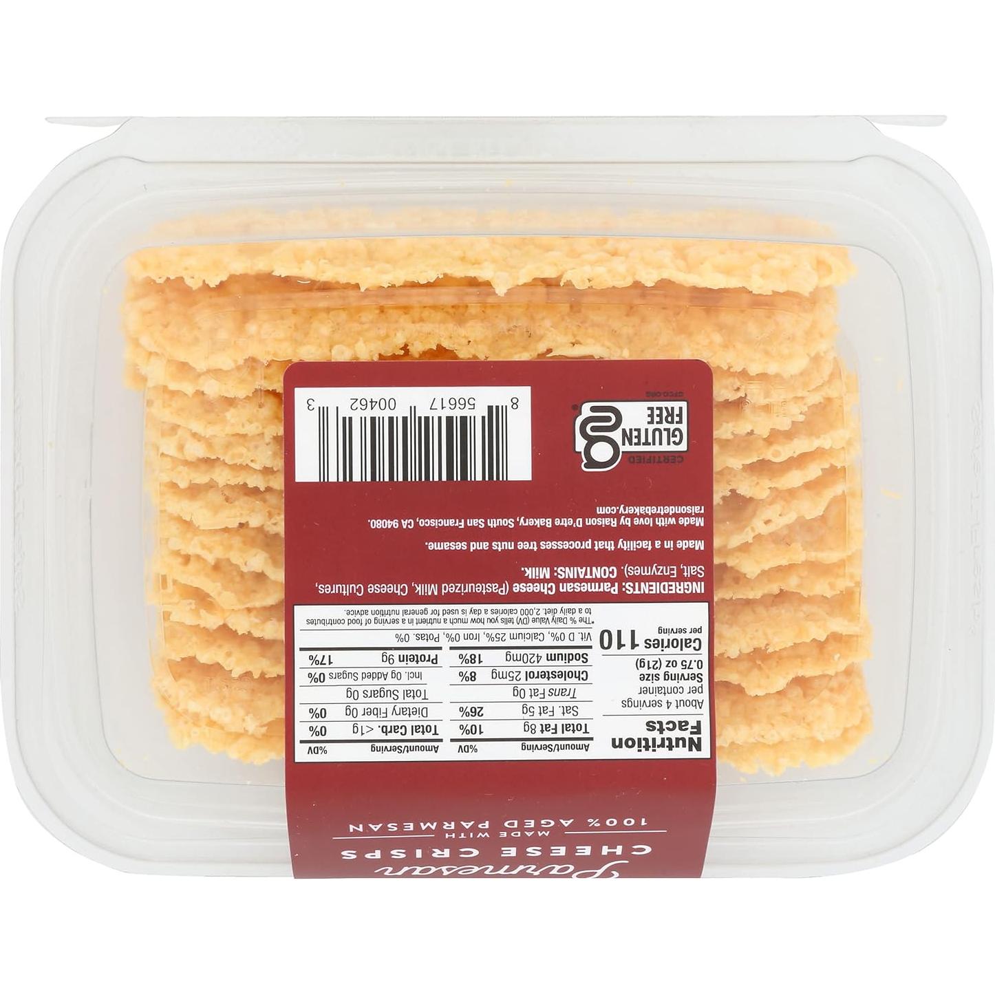 Crisps de Parmesano Perfectos 85g - 100% Queso