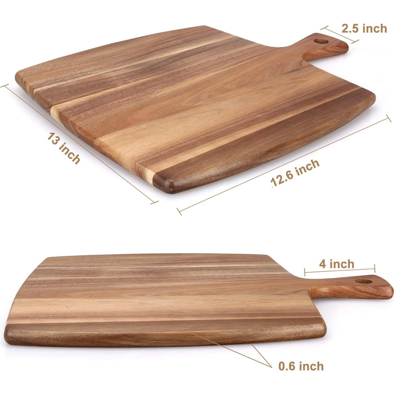 Tabla de Cortar Grande Ayiaren Madera Acacia 43x33 cm