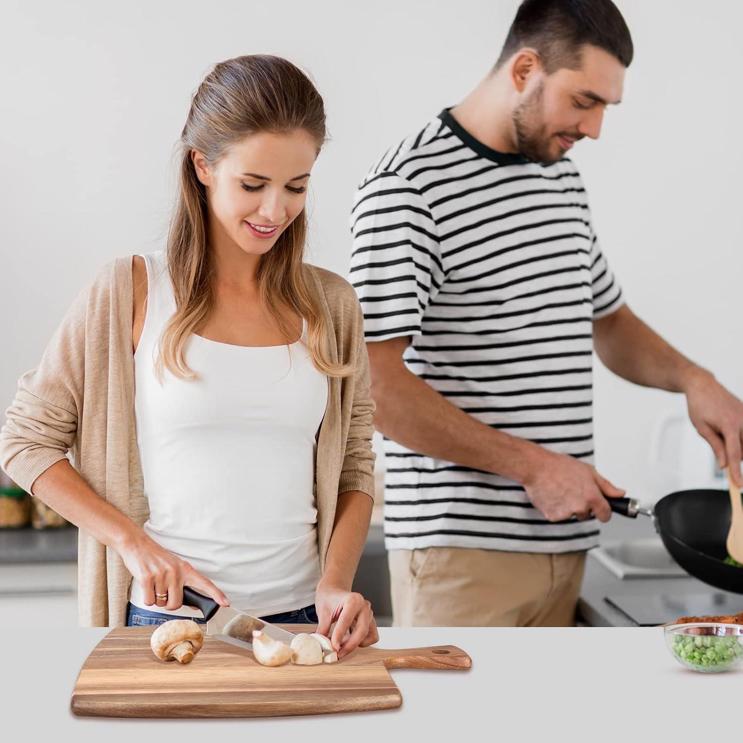 Tabla de Cortar Grande Ayiaren Madera Acacia 43x33 cm