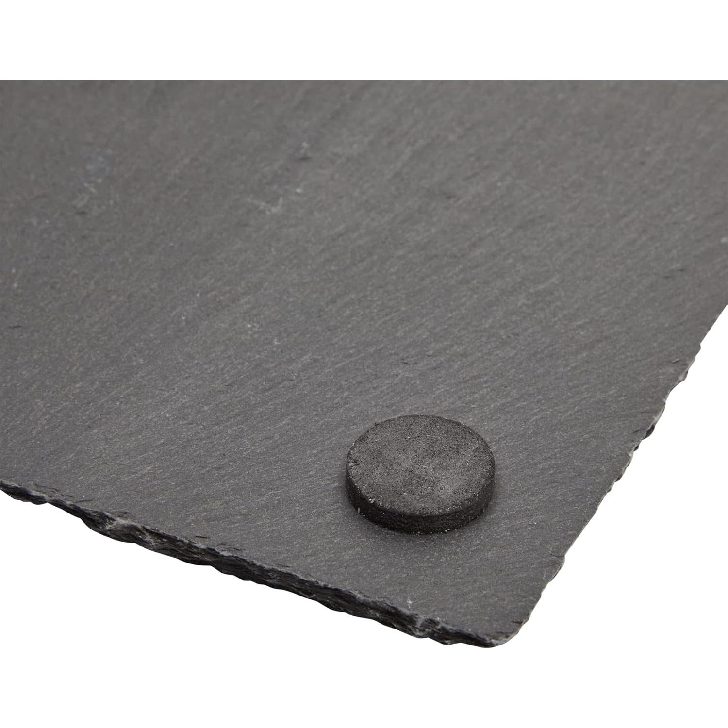 Set de 6 Tablas de Pizarra Juvale para Charcutería 15x22 cm