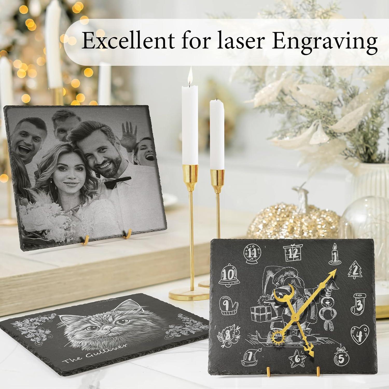 Tablas de Queso de Pizarra MAPRIAL 30x25 cm Paquete de 4