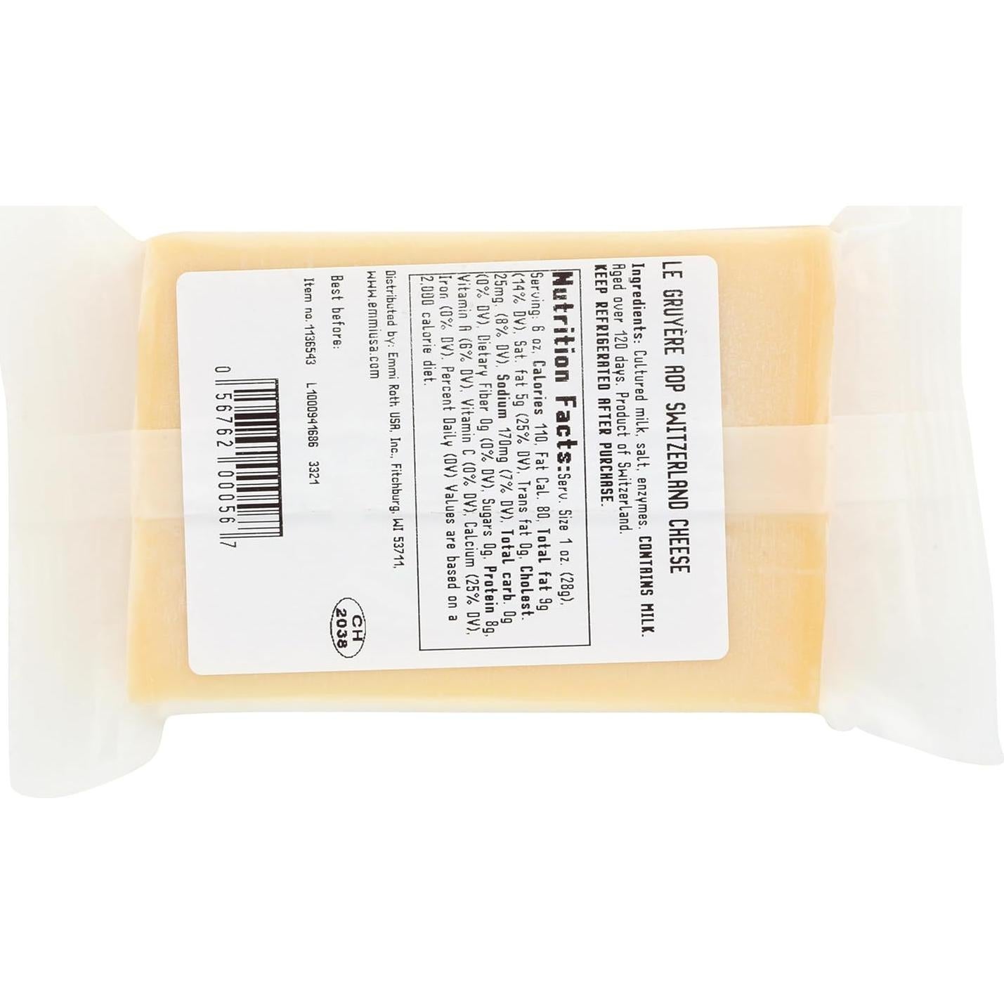 Queso Le Gruyère Suizo Emmi Roth 170 g Sin MSG