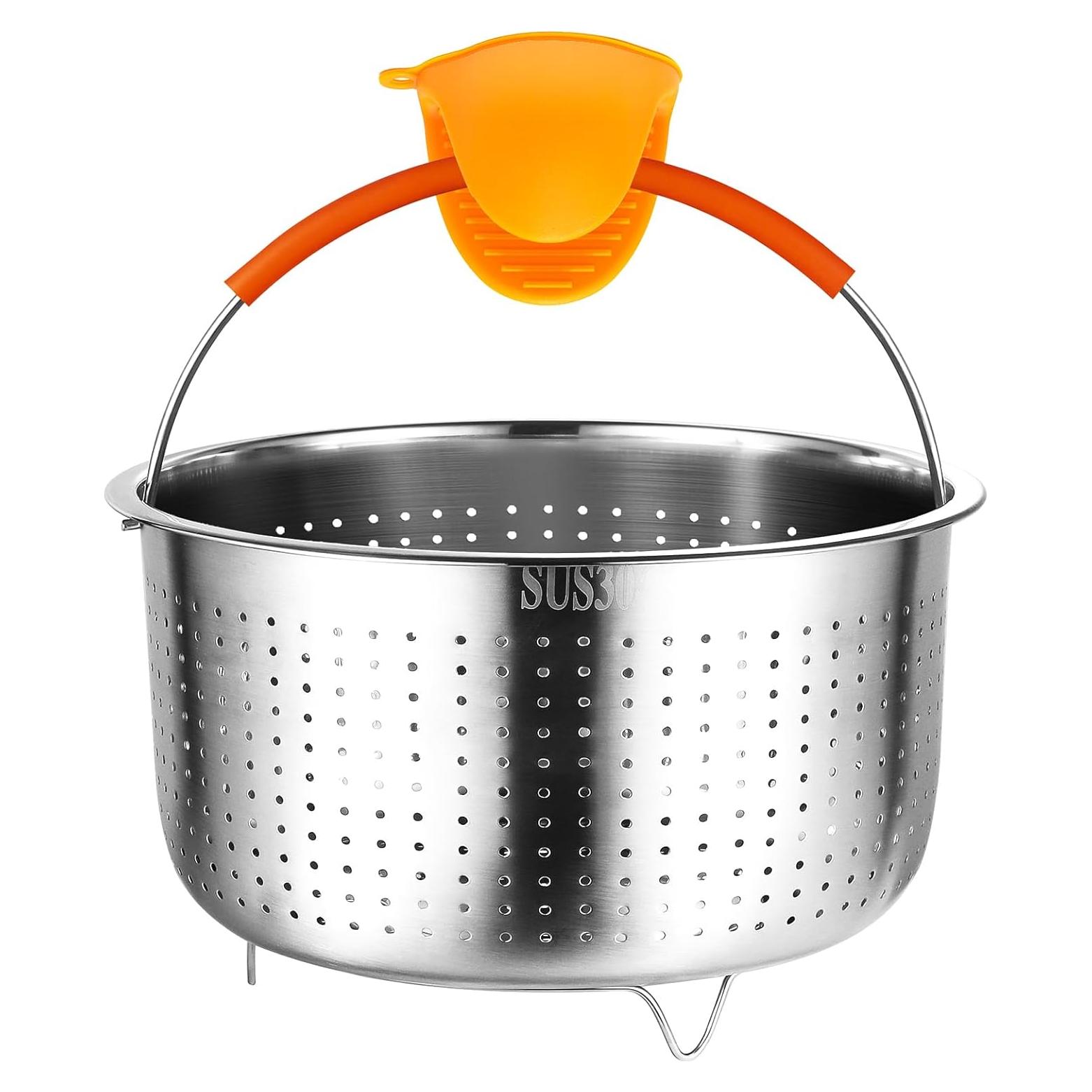 Cocedor al Vapor GREATLINK 6 Qt Acero Inoxidable Saludable