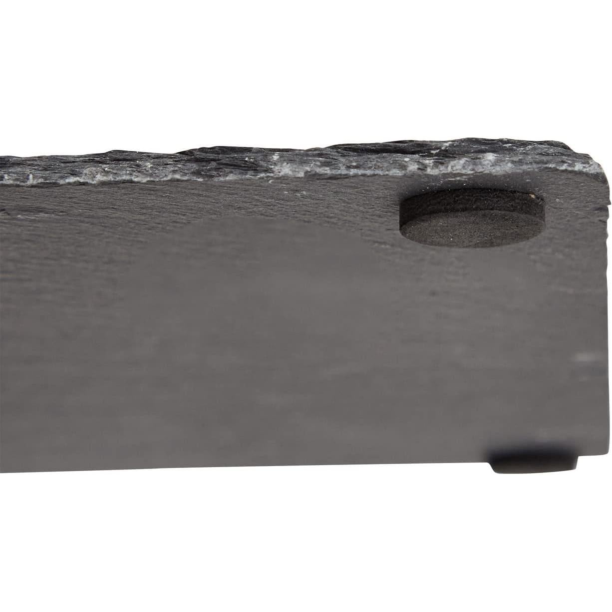 Juvale Set de 6 Tablas de Pizarra Negra para Queso 30x20cm