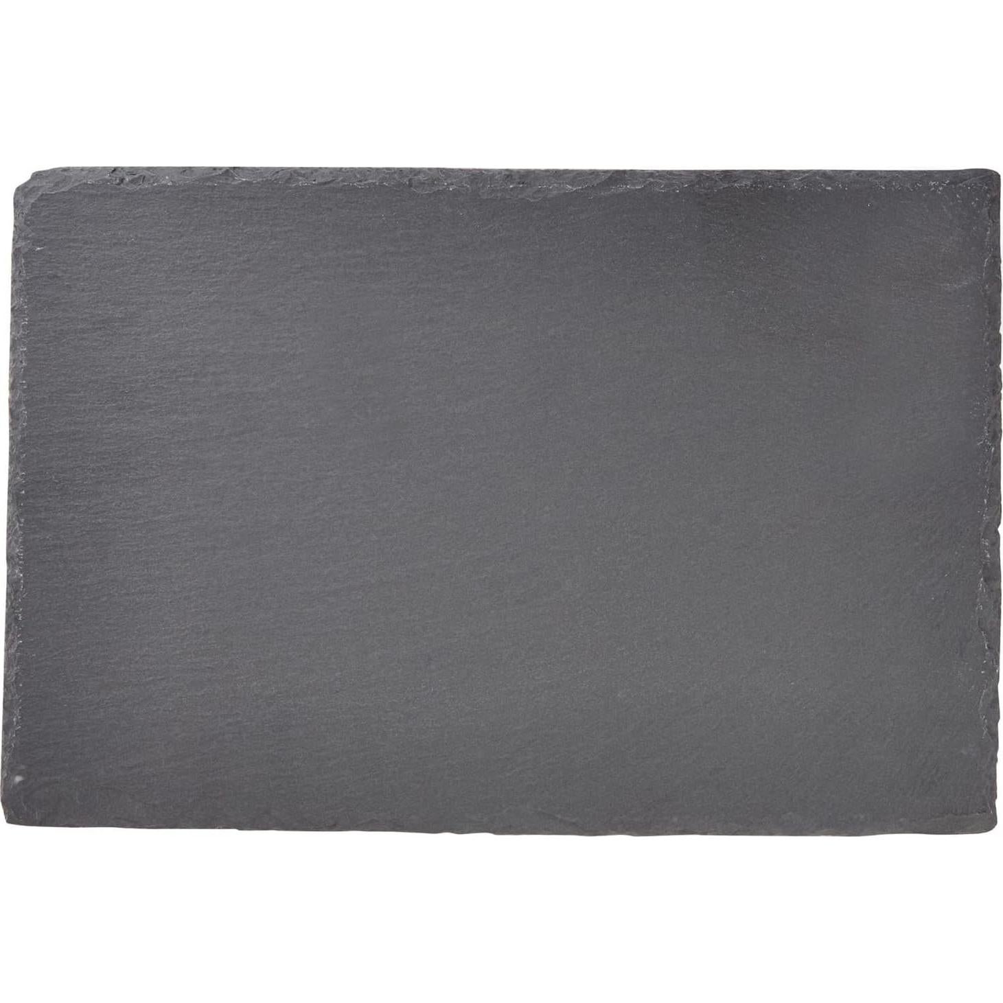 Juvale Set de 6 Tablas de Pizarra Negra para Queso 30x20cm