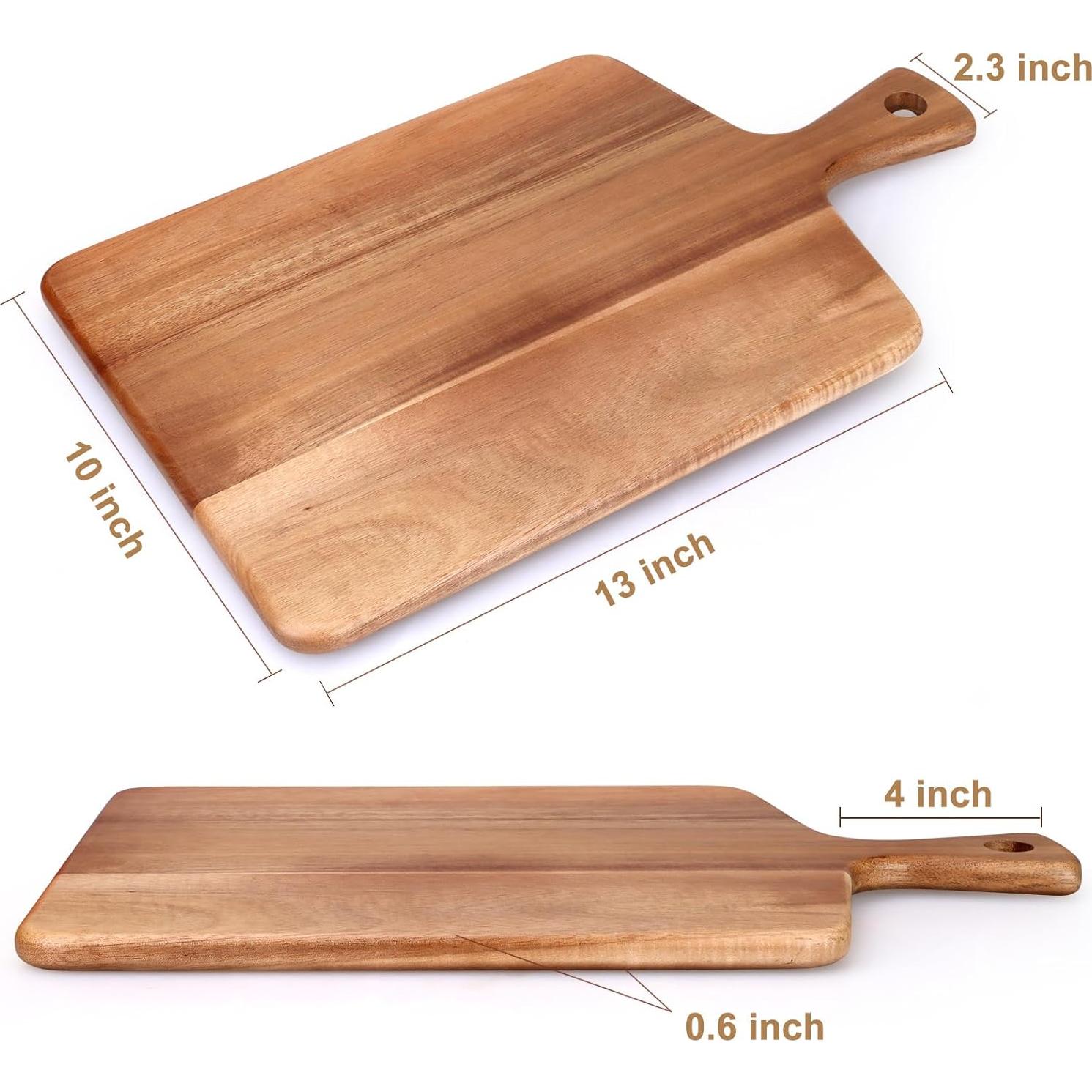 Tabla de Cortar de Madera Acacia Gtencemen 43x25 cm