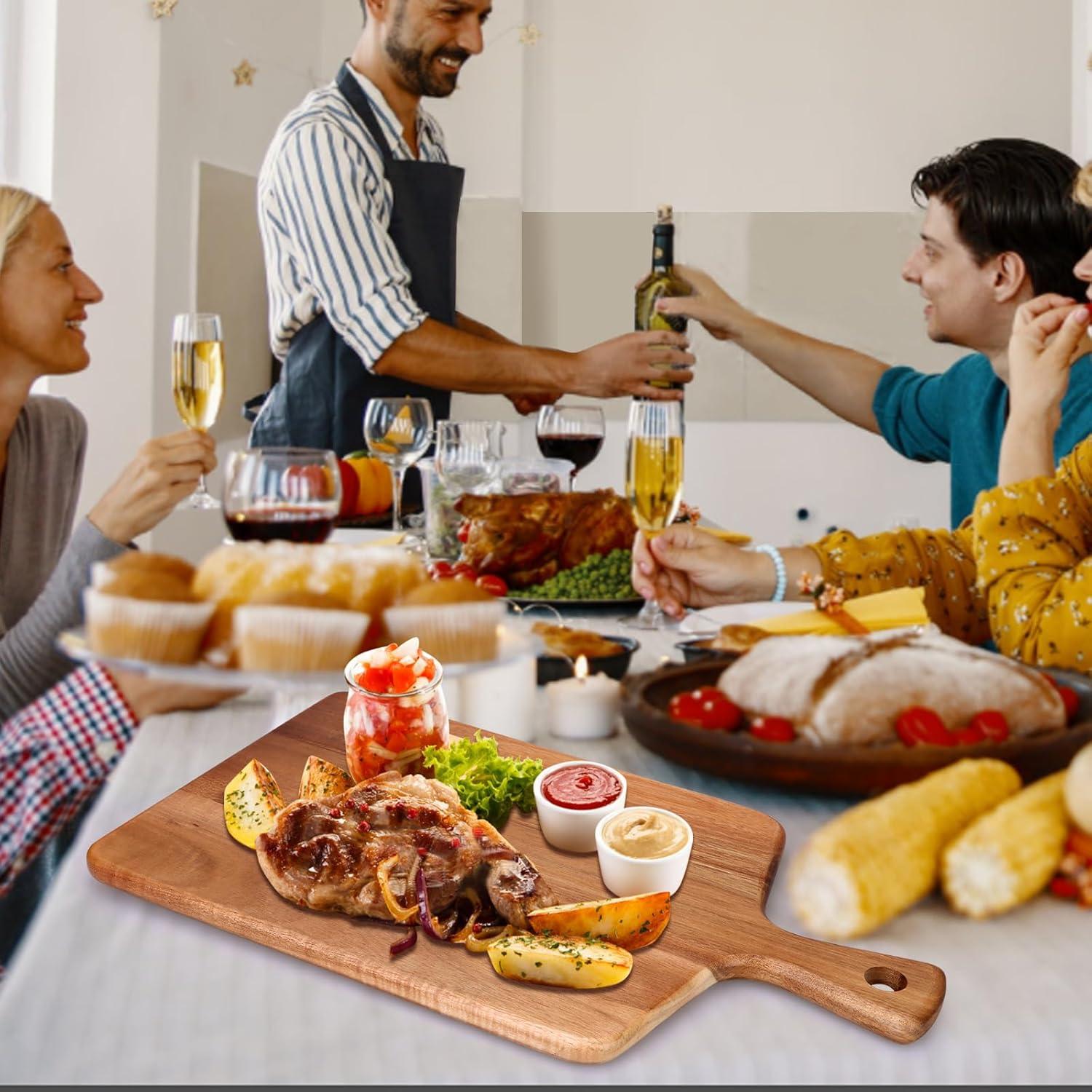 Tabla de Cortar de Madera Acacia Gtencemen 43x25 cm