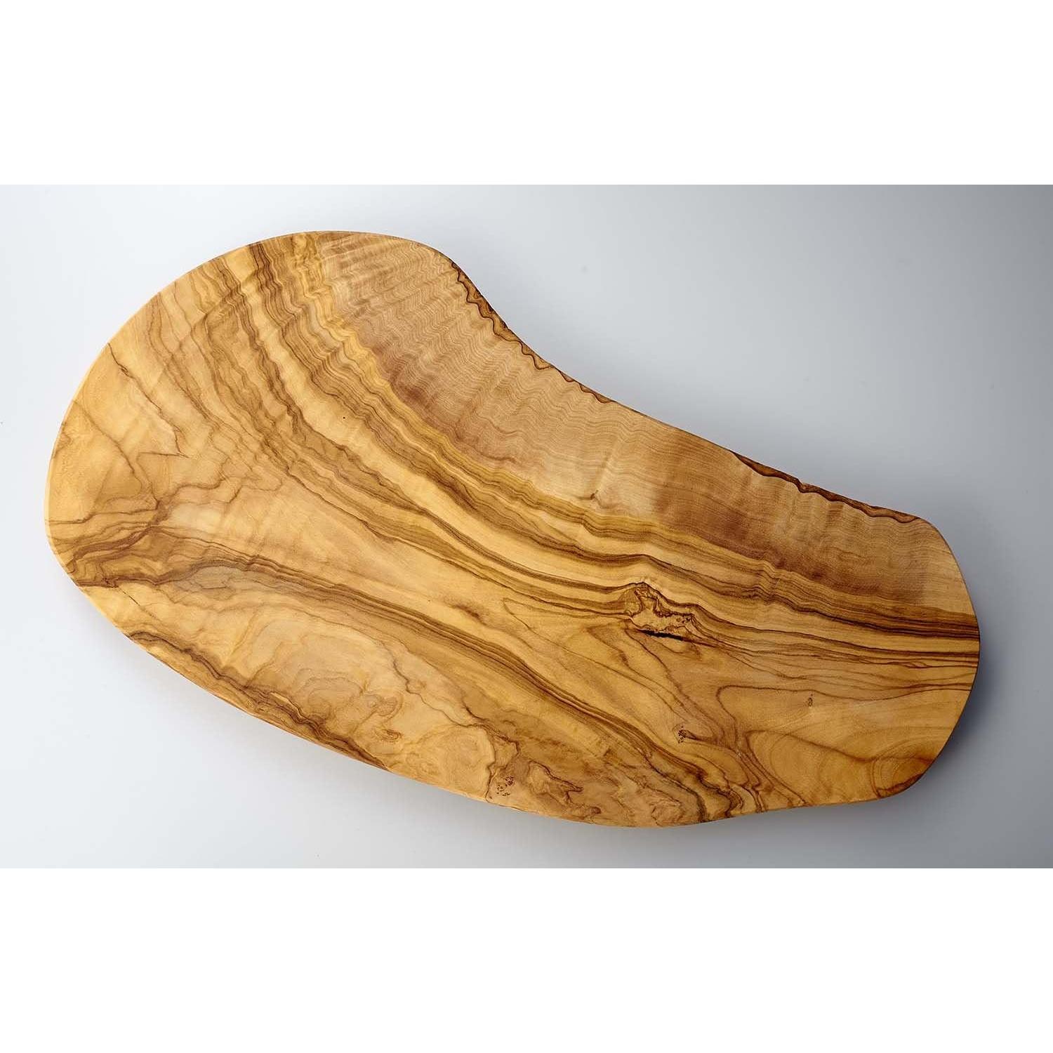 Tabla de cortar de madera de olivo Naturally Med 35,56 cm