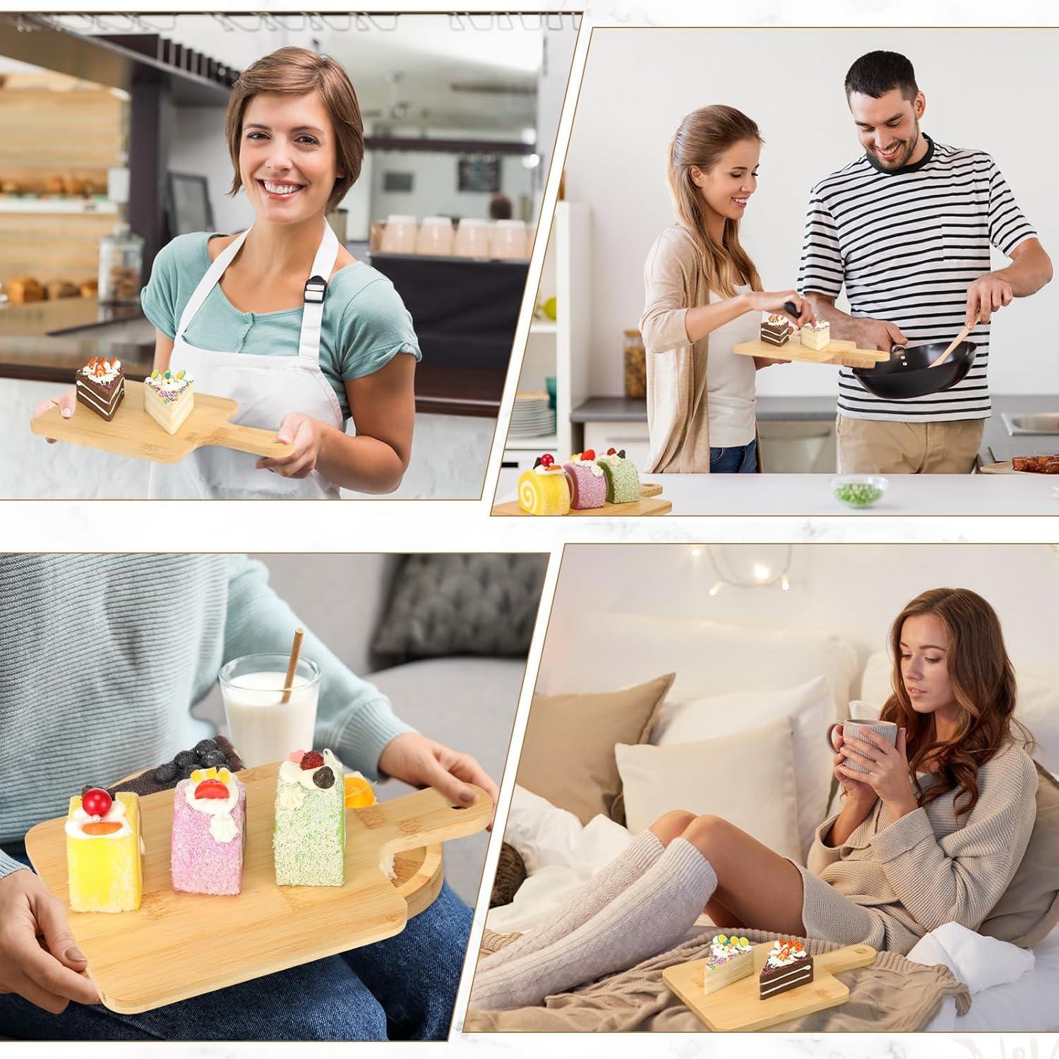 Conjunto de Tabla de Queso Nuogo 16 Piezas Bambú Regalo