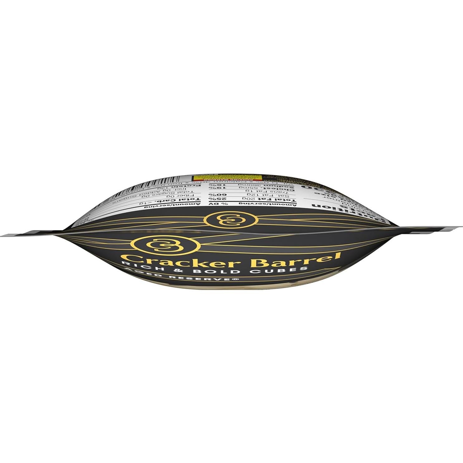 Cracker Barrel Cubes, Aged Reserve Cheddar Cheese (2 oz Bag)